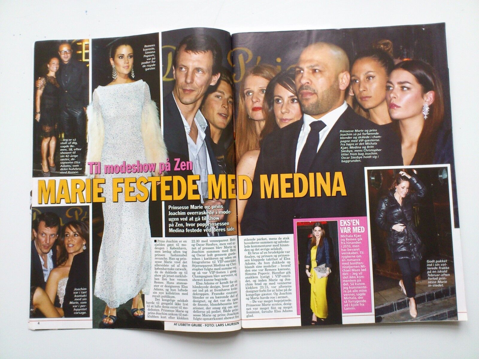 Danish magazine "Billed Bladet" Nr6/2013Royals/TV and Film stars