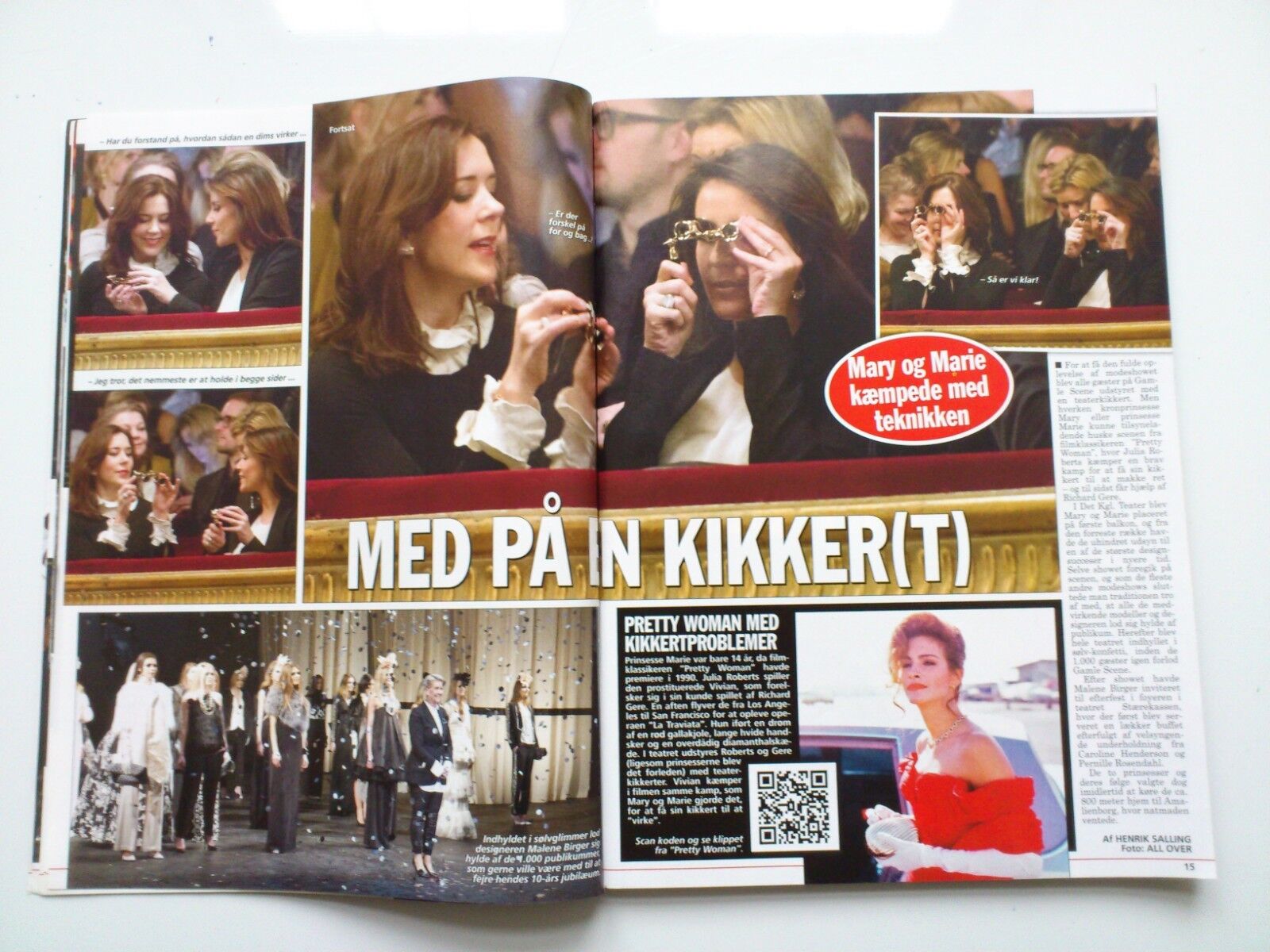 Danish magazine "Billed Bladet" Nr6/2013Royals/TV and Film stars