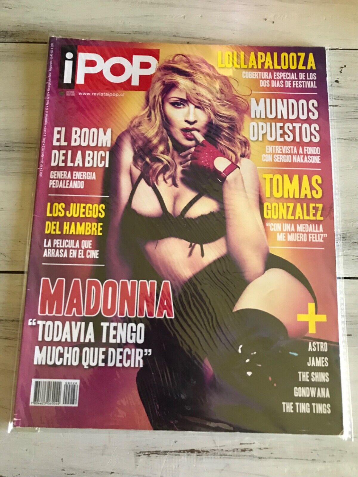 Madonna ipop Magazine 2012 Chile