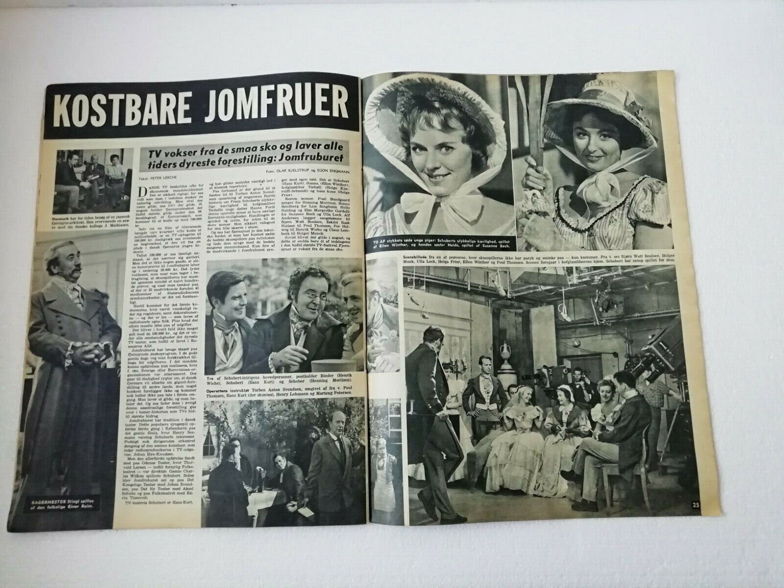 Danish magazine"Billed Bladet" no 261959Brigitte Bardot and Jacques Charrier