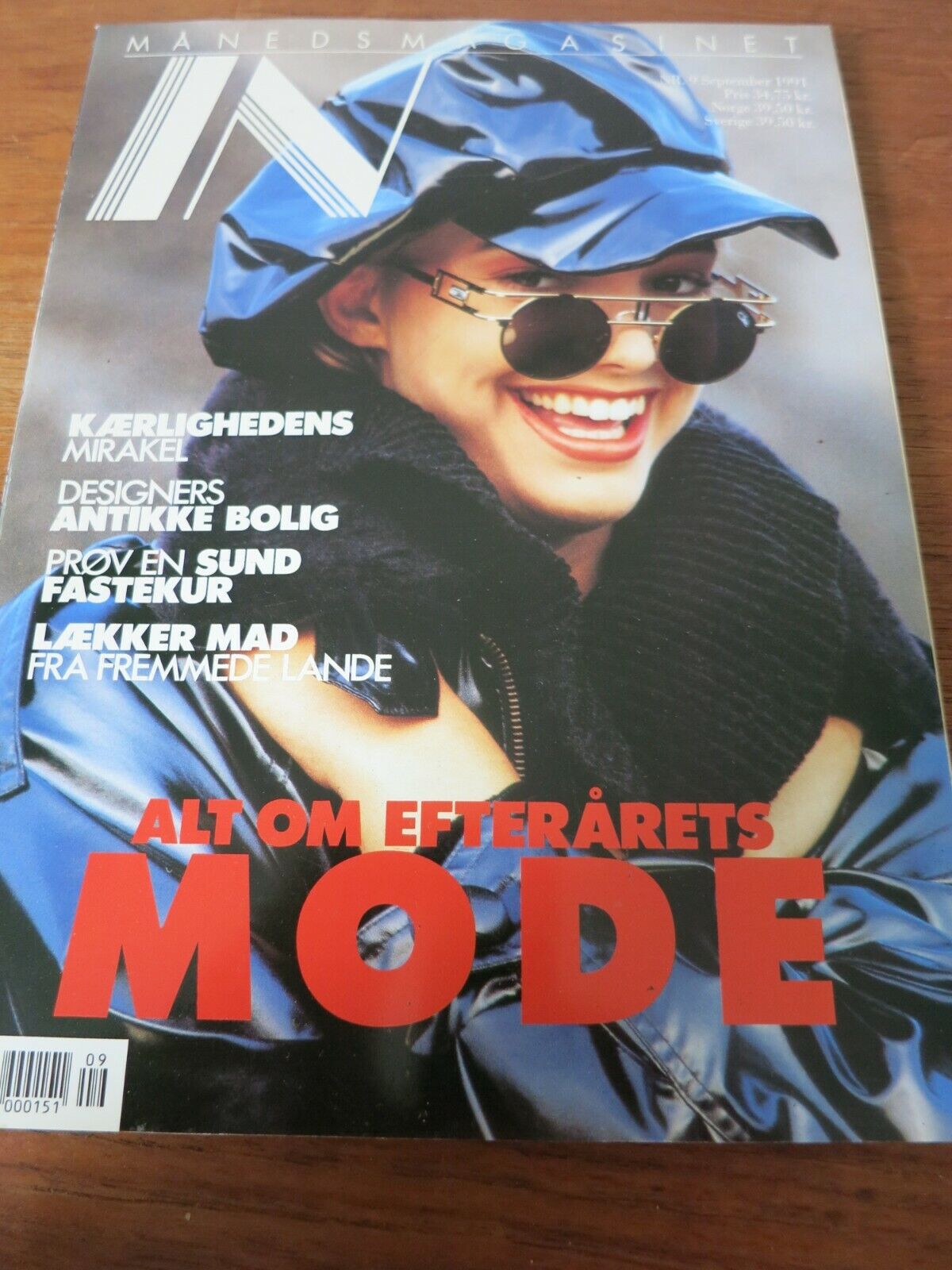 Danish Magazine 1991 ISABELLA ROSSELLINI Linda Evangelista CINDY CRAWFORD Q101