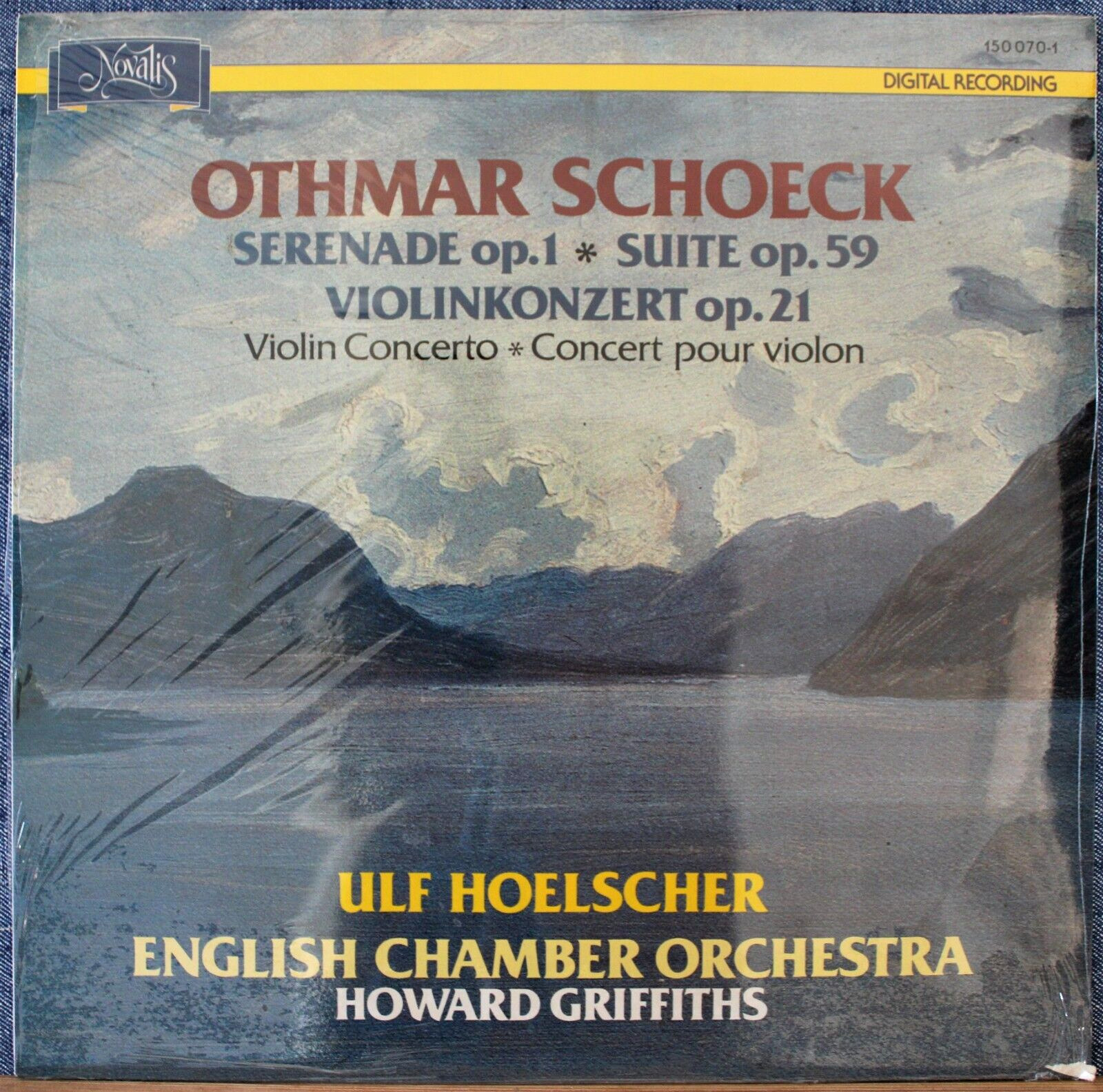 Hoelscher; Griffiths Schoeck (Violin concerto; Suite; etc) Novalis 150 070 M