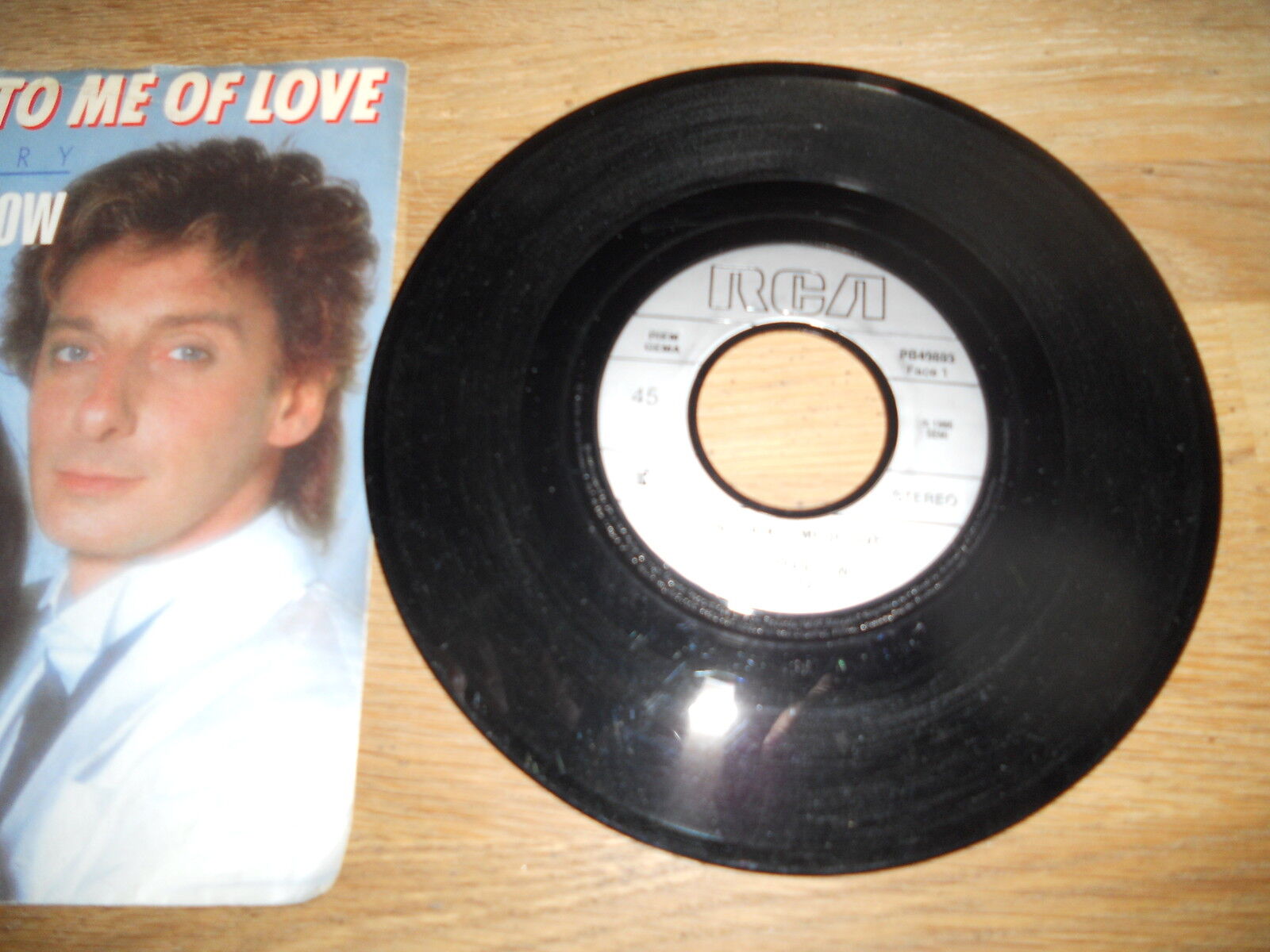 MIREILLE MATHIEU  BARRY MANILOW "DON´T TALK TO ME OF LOVE" 1988 RCA RECORDS EU