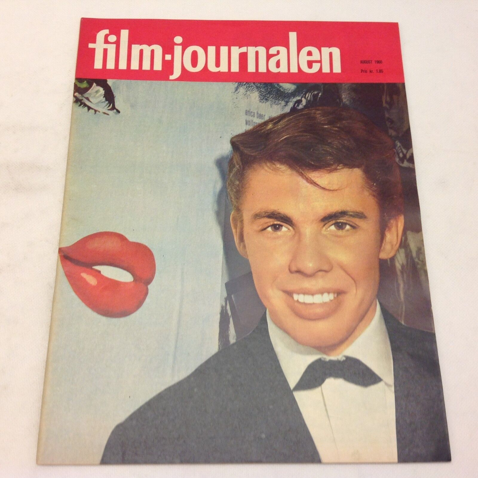 Peter Kraus Yvette Mimieux Vtg Original 1960 Danish Magazine "Film-Journalen"