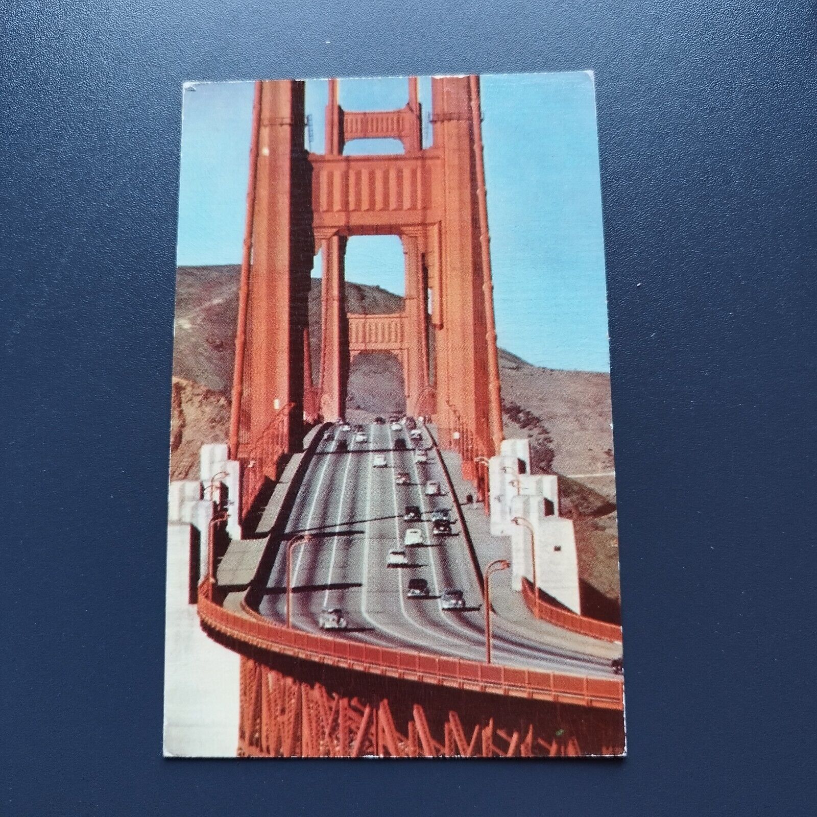 California San Francisco Golden State Bridge Posted in 1951