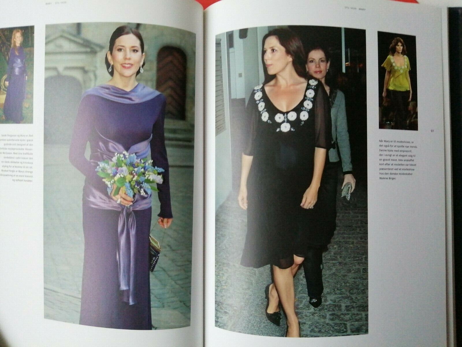 Danish book about Princess Mary of DenmarkA Princess with styleFrom 2006