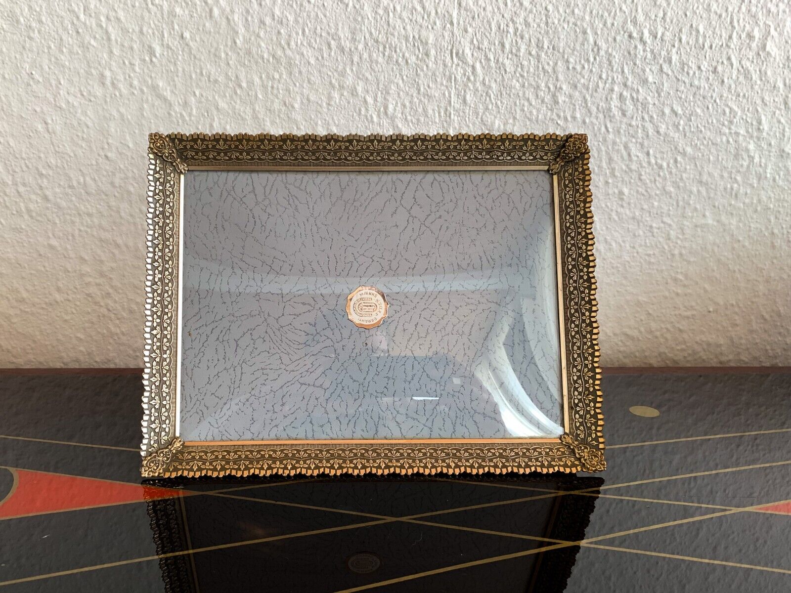 Vintage Picture Frame 17x21cm with Convex Glass - RJ Ramme Factories