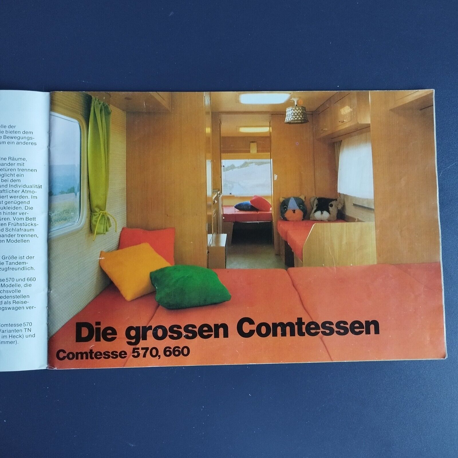 German TABBERT Caravan catalog from 1974