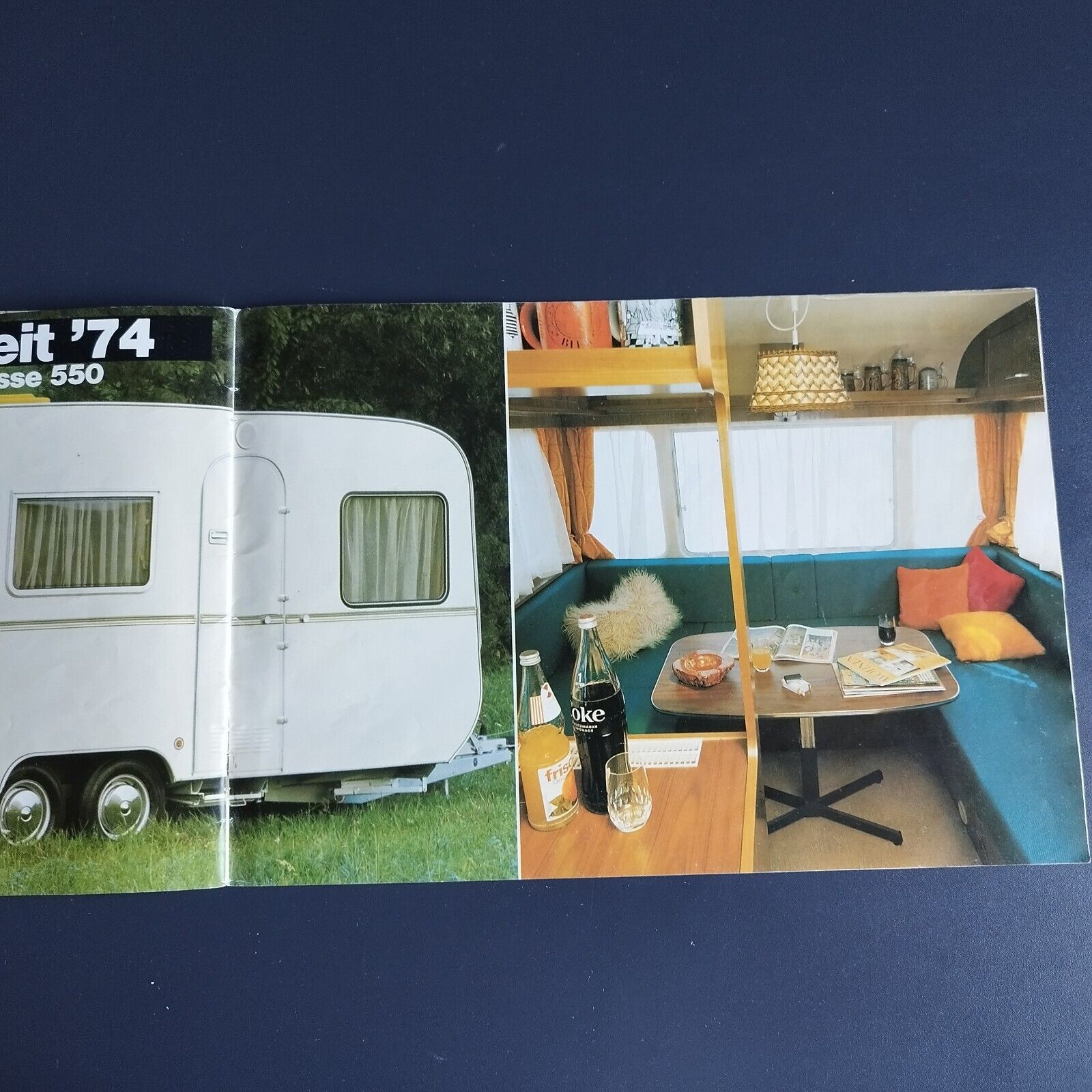 German TABBERT Caravan catalog from 1974