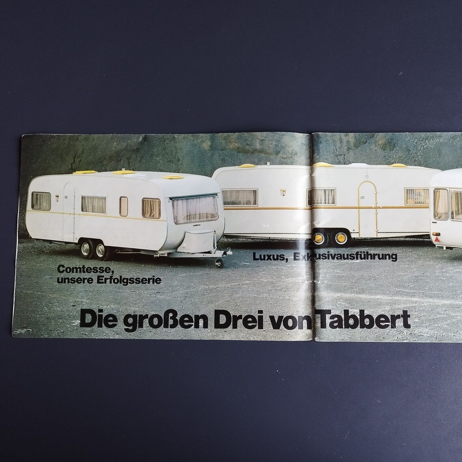 German TABBERT Caravan catalog from 1974