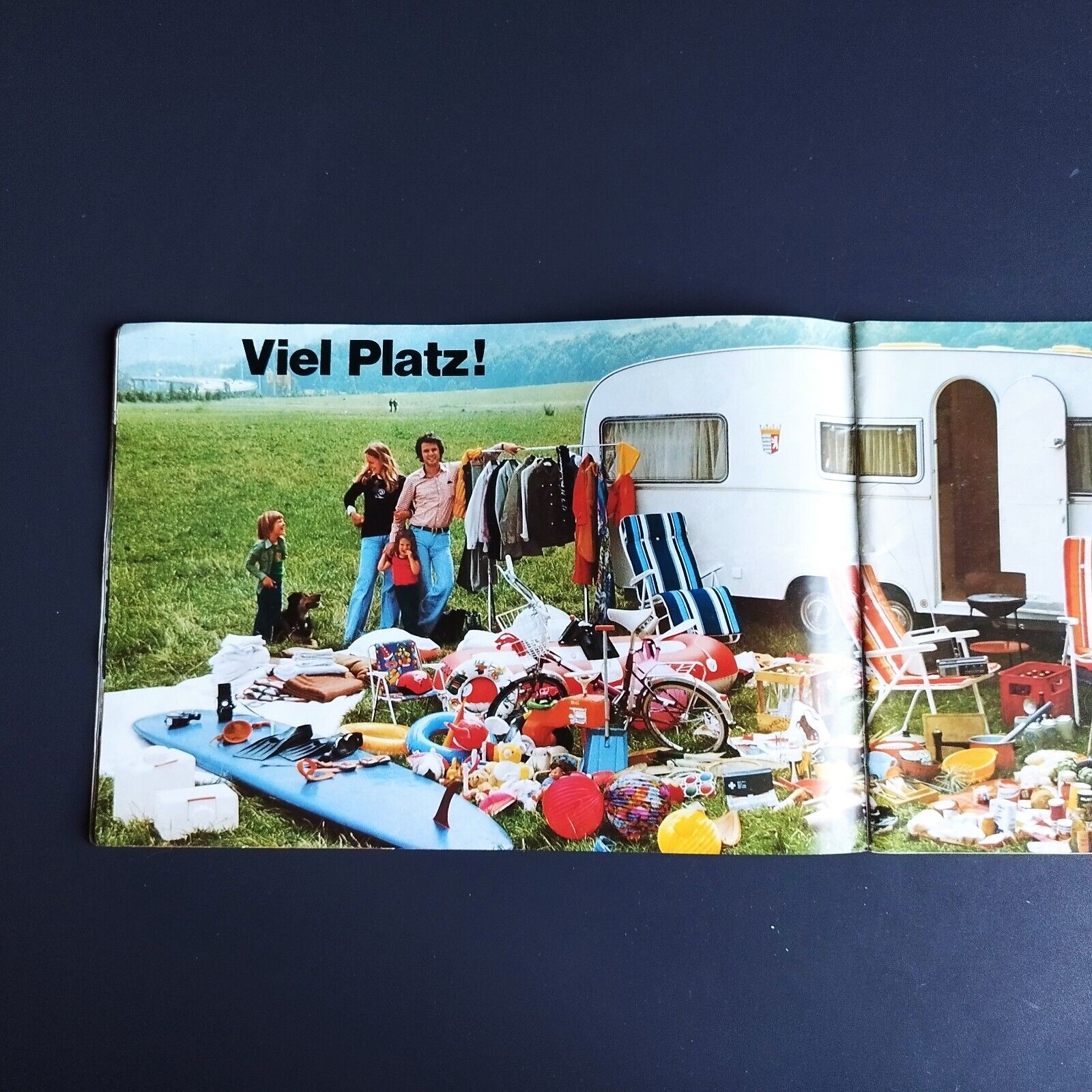 German TABBERT Caravan catalog from 1974