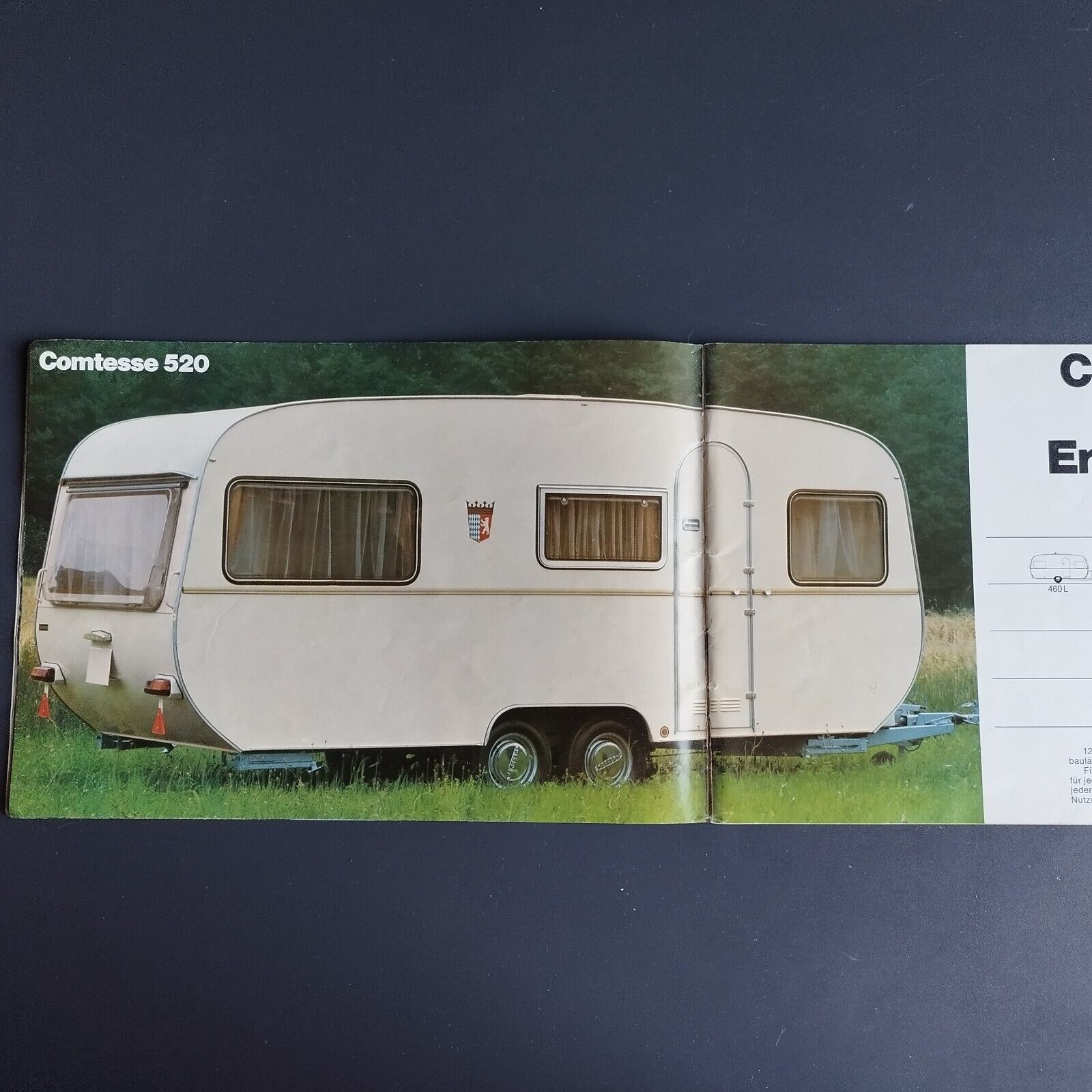 German TABBERT Caravan catalog from 1974