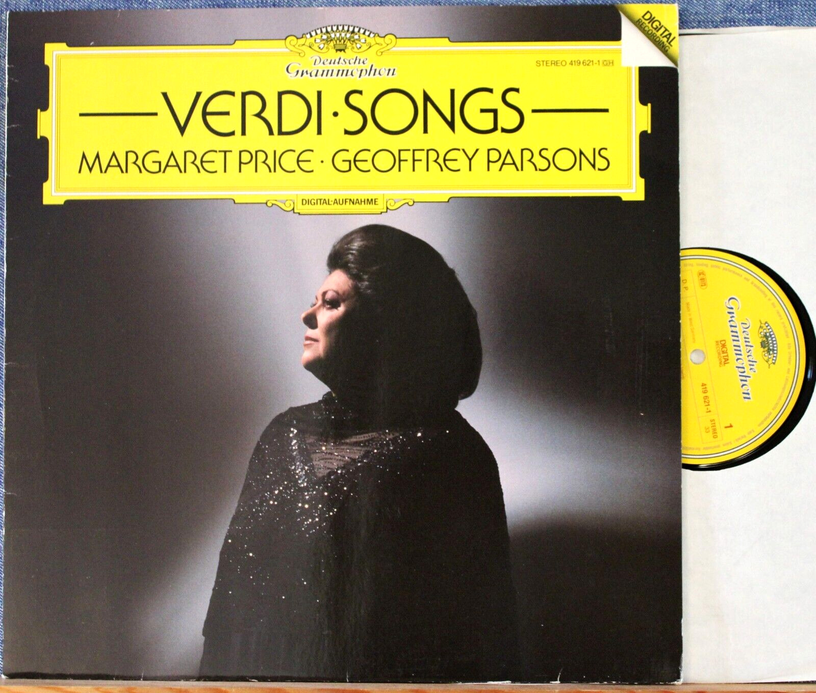 Price; Parsons Verdi (Songs) DGG 419 621 dig NM