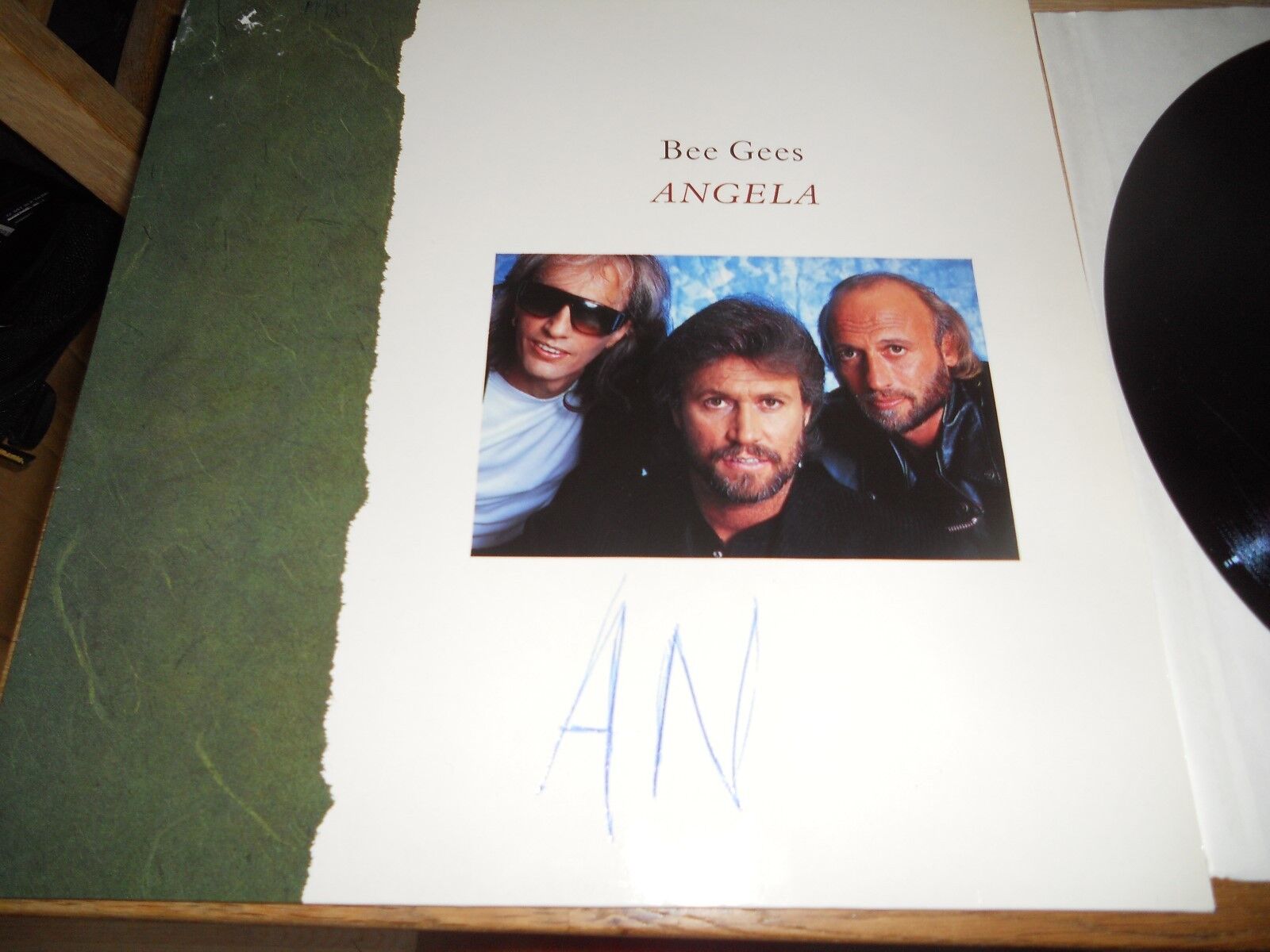 THE BEE GEES ANGELA 1987 GERMAN PRESSED WARNER BROS RECORDS 3 SONGS PROMOTION**