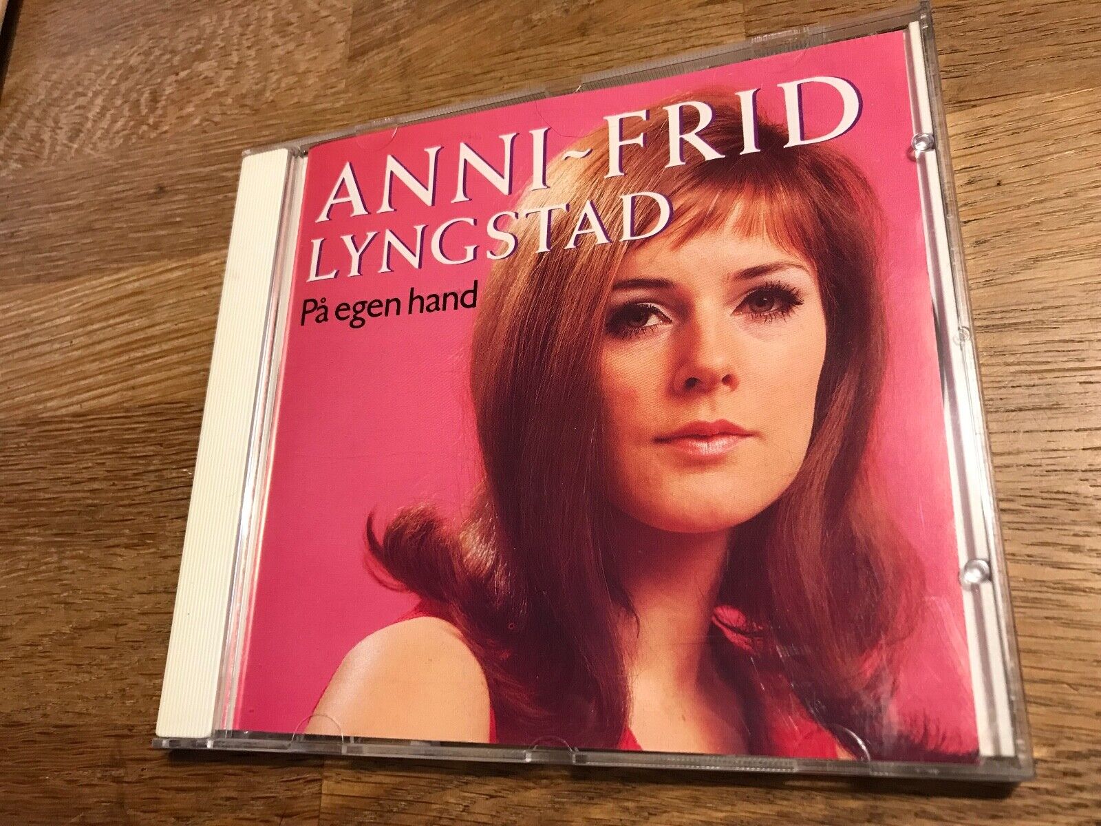 ANNI-FRID LYNGSTAD "PÅ EGEN HAND" 1991 16 TRACK EMI SVENSKA AB ABBA RELATED ANNI