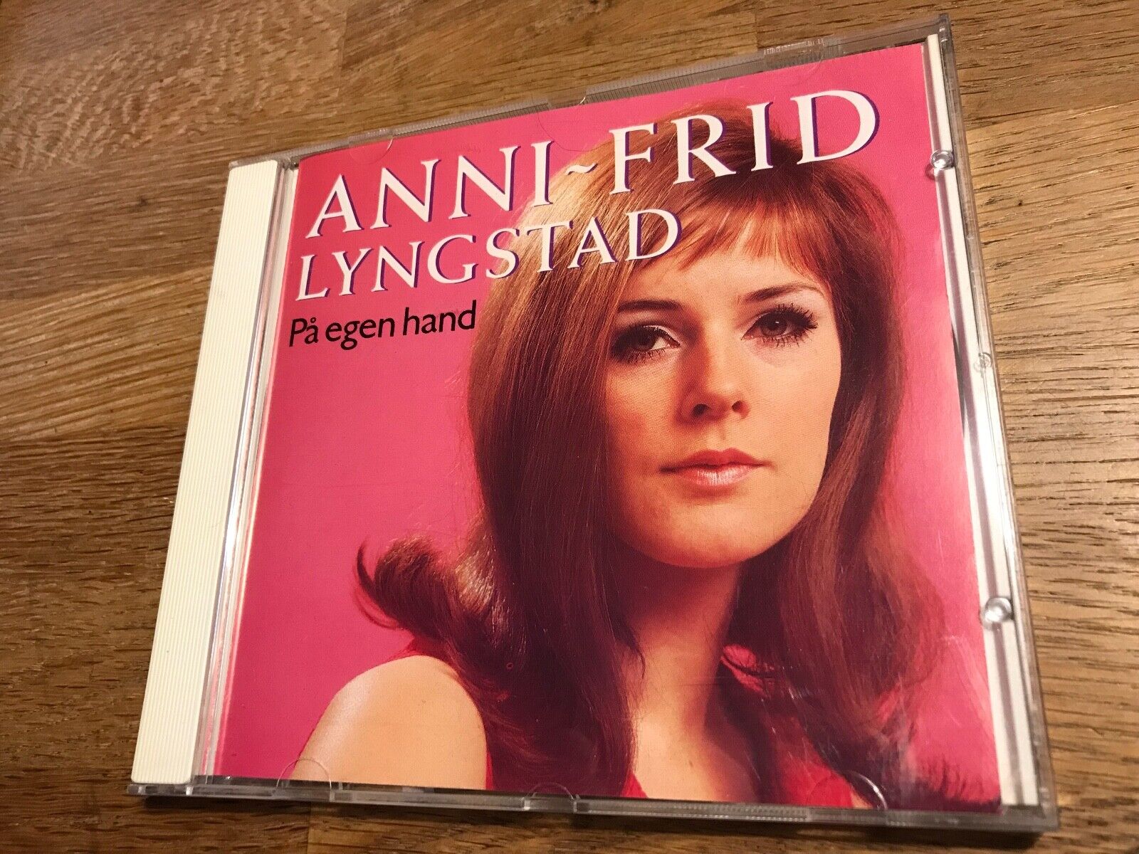 ANNI-FRID LYNGSTAD "PÅ EGEN HAND" 1991 16 TRACK EMI SVENSKA AB ABBA RELATED ANNI