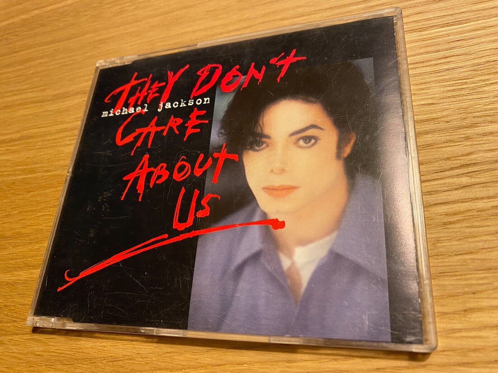 MICHAEL JACKSON "THEY DON´T CARE ABOUT US" 6 TRACK CD SINGLE EPIC RECORDS 1996