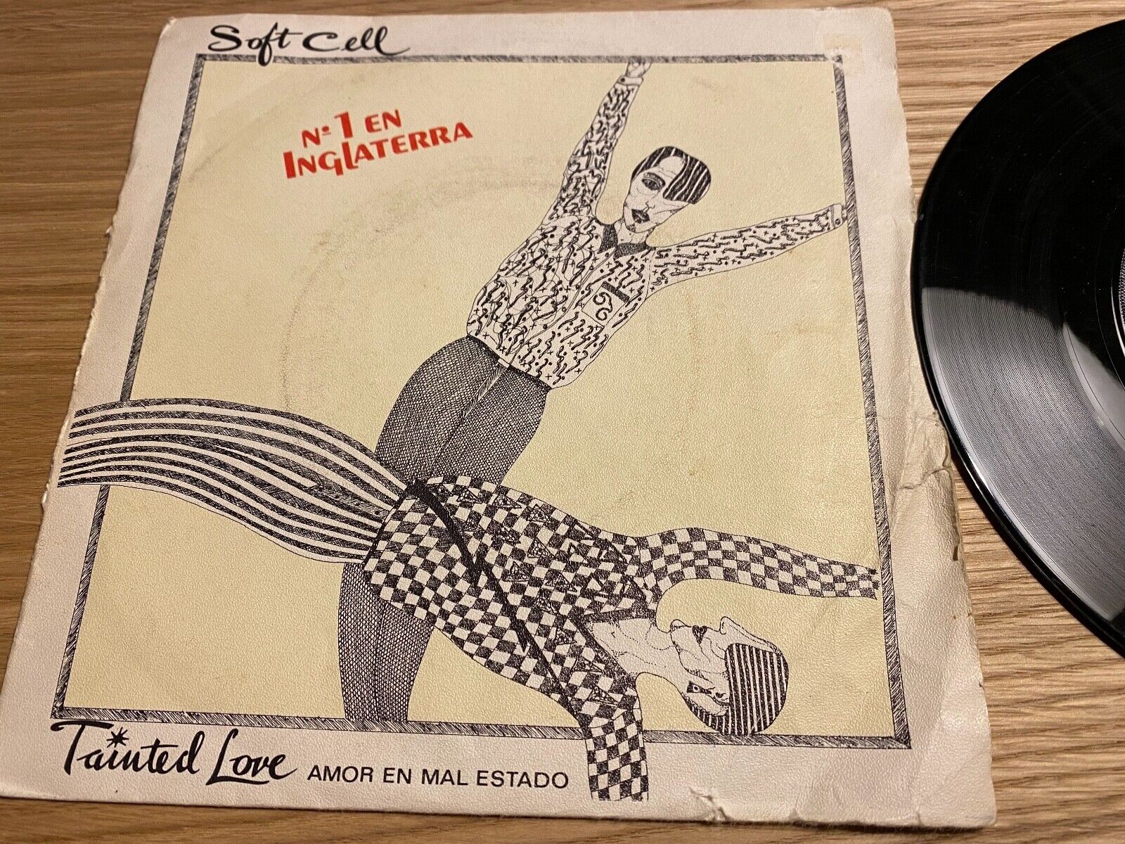 SOFT CELL"TAINTED LOVE / WHERE DID OUR LOVE GO"" 1981 SGAE VERTIGO RECORDS DISCO