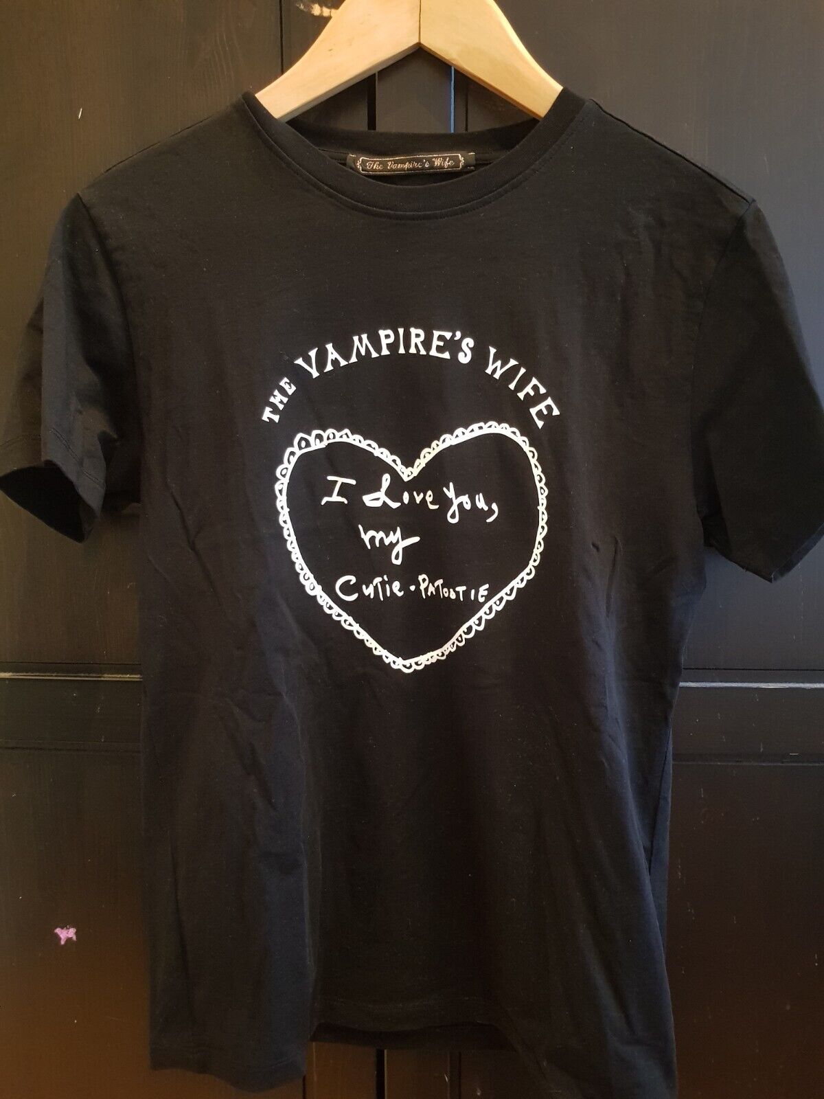 Vampires Wife Valentine's t-shirt size S