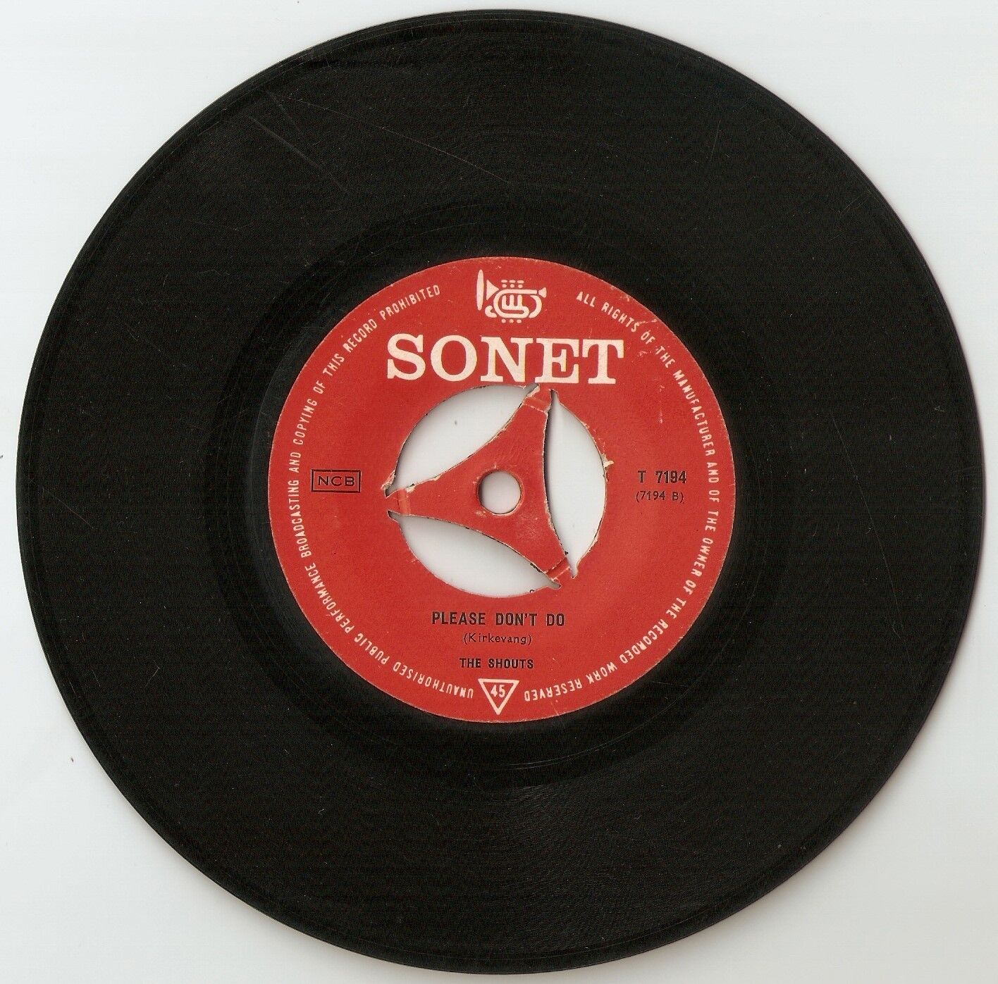 THE SHOUTS I SAW A GIRL  PLEASE DON`T DO DANISH 45 7" 1965 MOD FREAKBEAT   HEAR