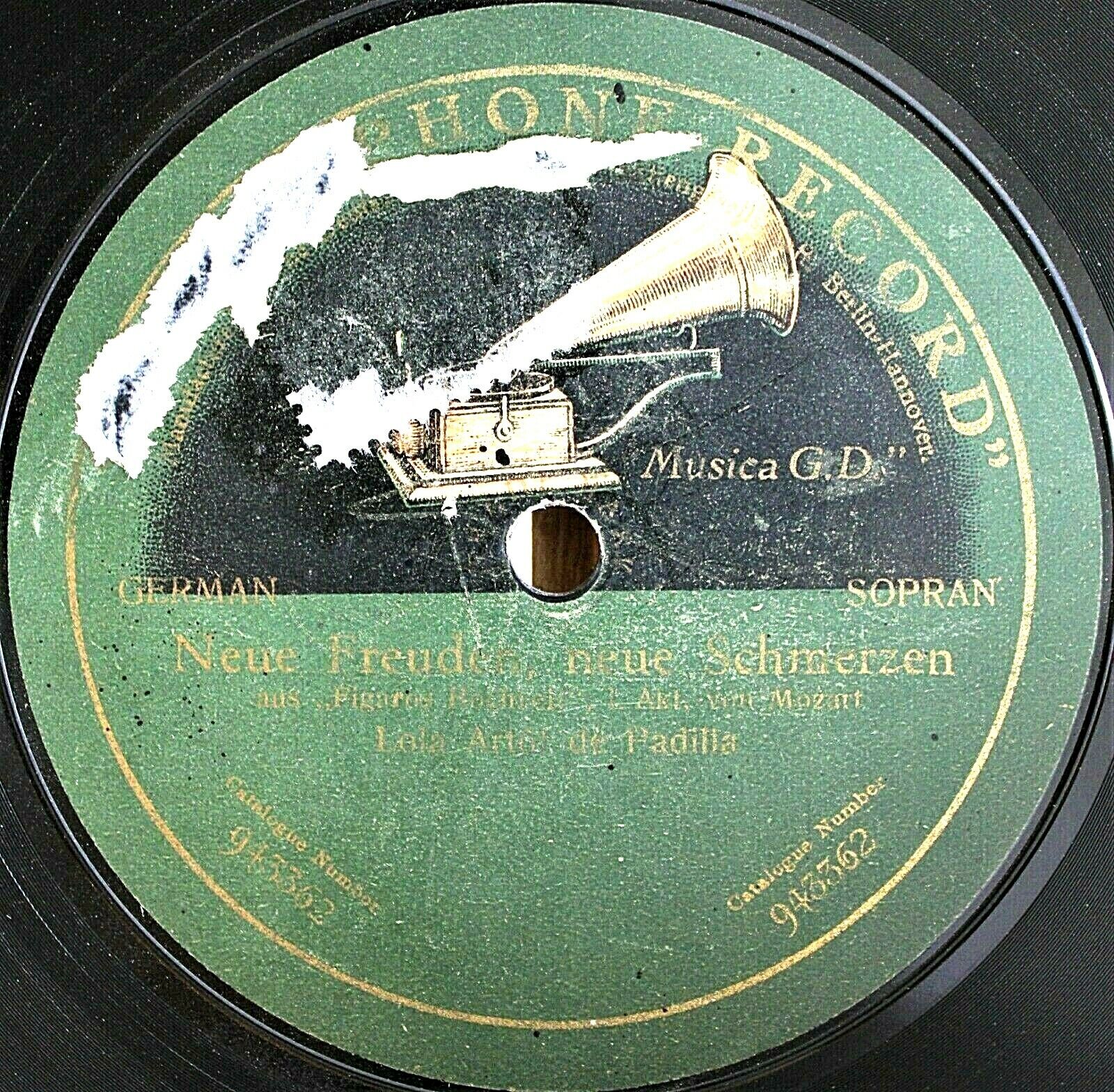 Artôt de Padilla Mozart (Figaro - Cherubino arias ) Gramophone 943362/3 NM-