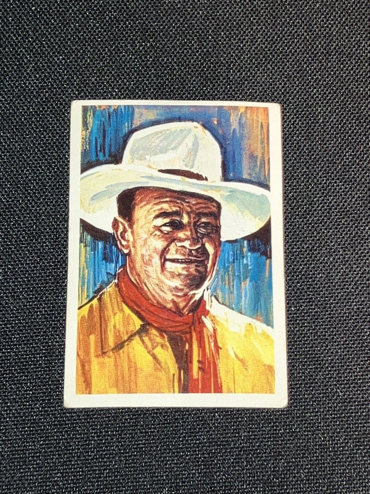 1971 WILD WEST CARD ALBUM - John Wayne Hollywood Rare Vintage Trading Card