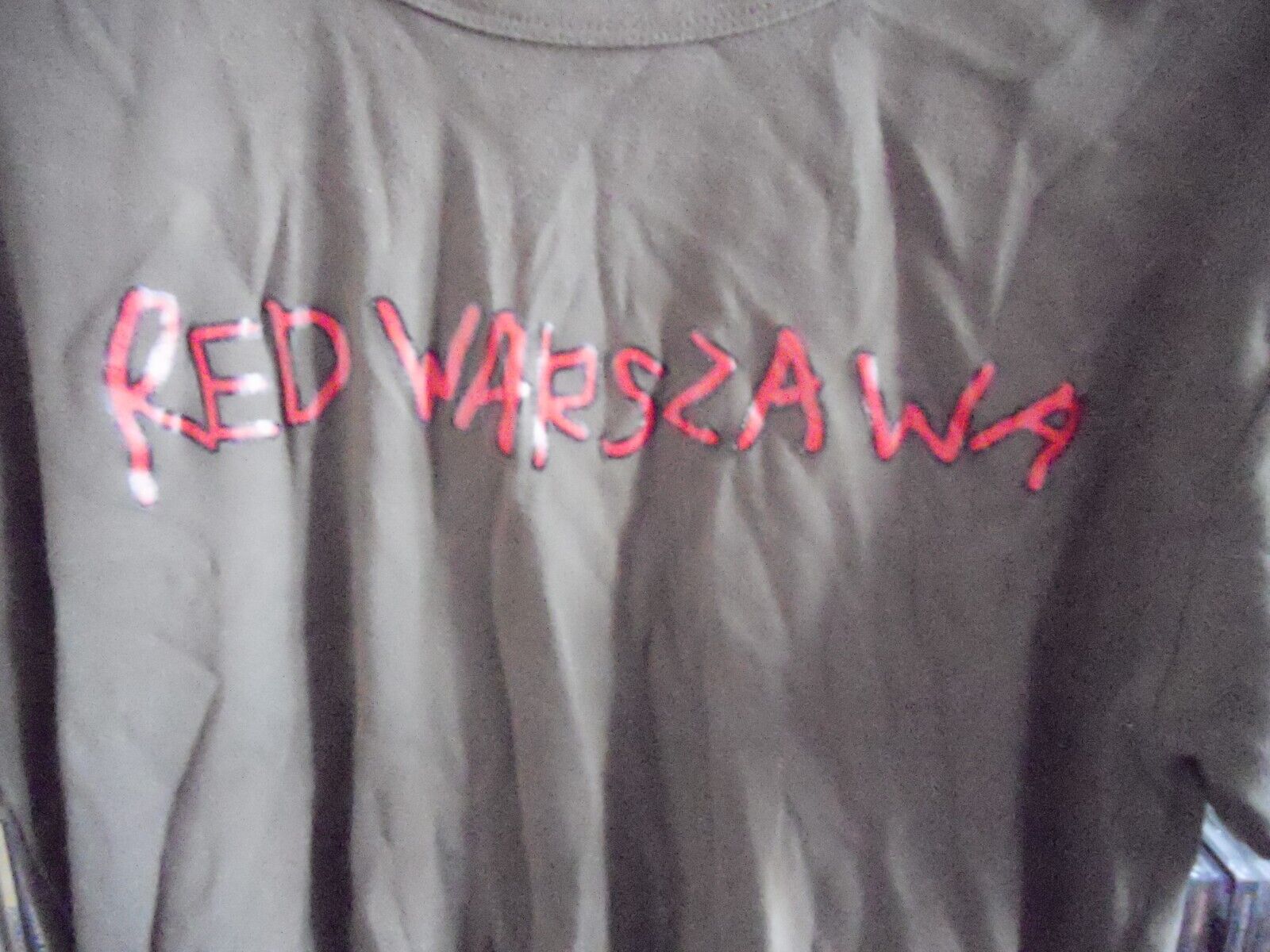 RED WARSZAWA logo t-shirt XL    grøn-brun