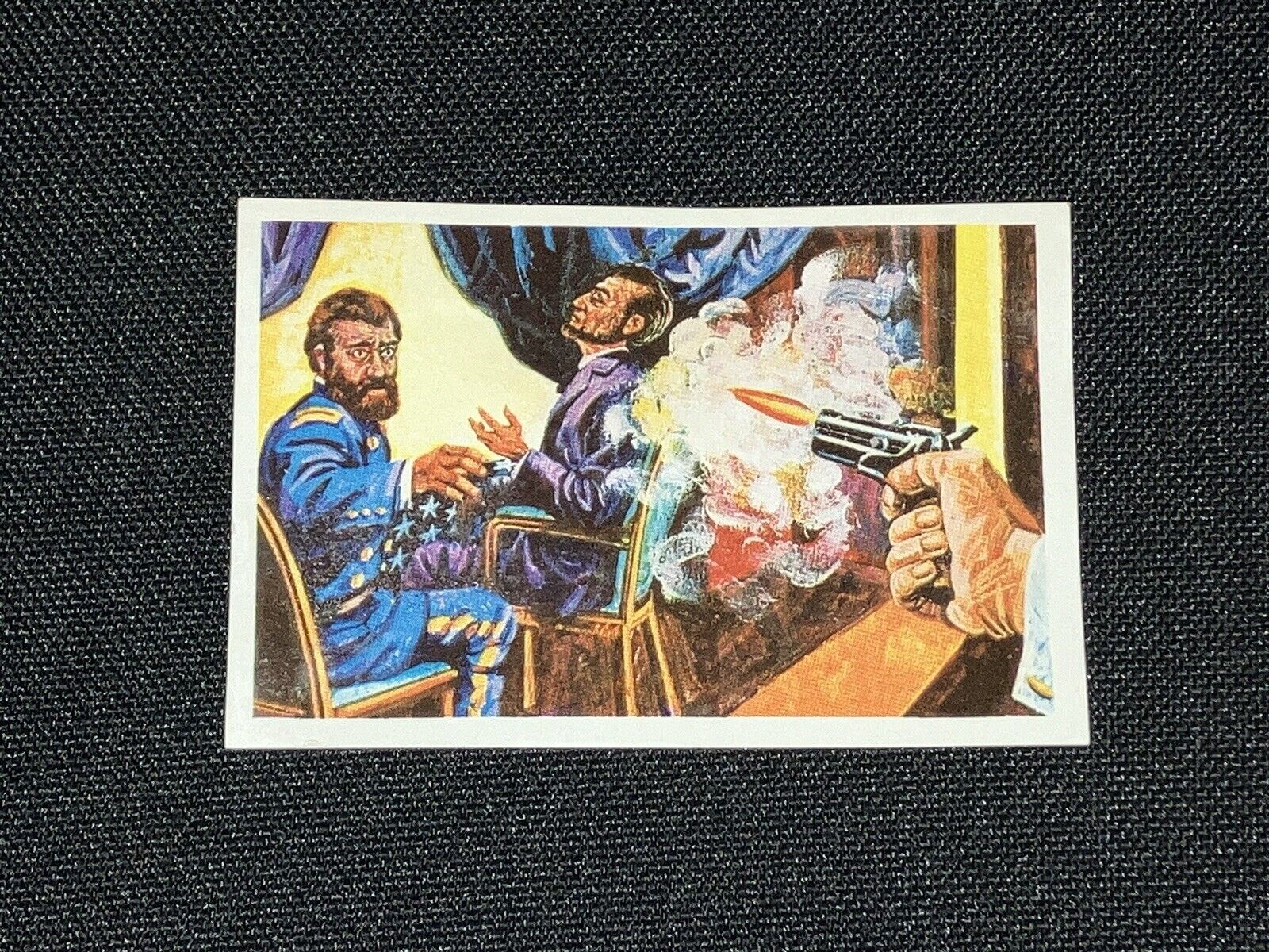 1971 WILD WEST CARD ALBUM - Abraham Lincoln Rare Vintage Card JOHN BOOTH