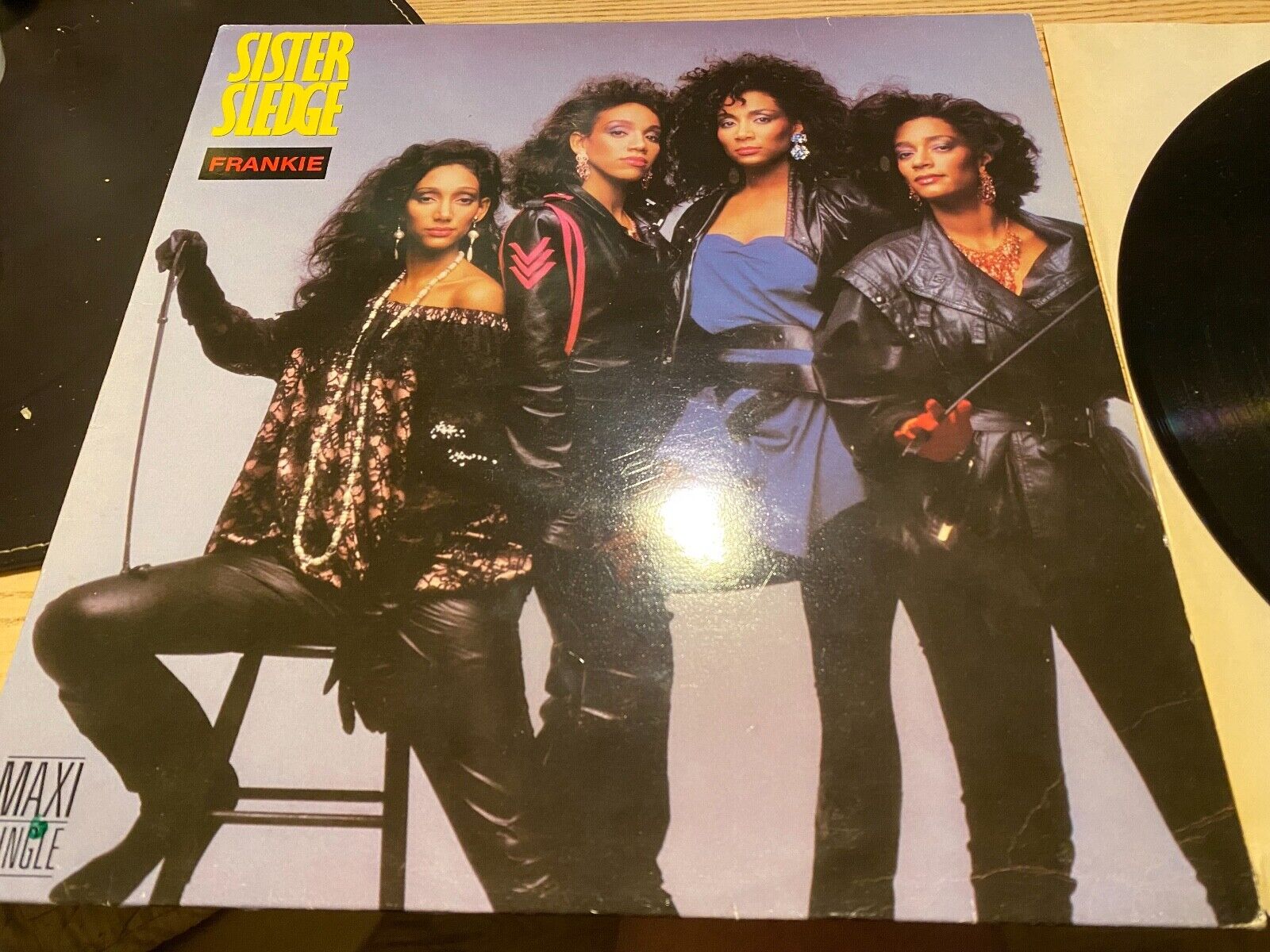 SISTER SLEDGE  "FRANKIE" CLUB MIX ATLANTIC RECORDS SPAIN 12" 1985 SGAE EXTENDED*