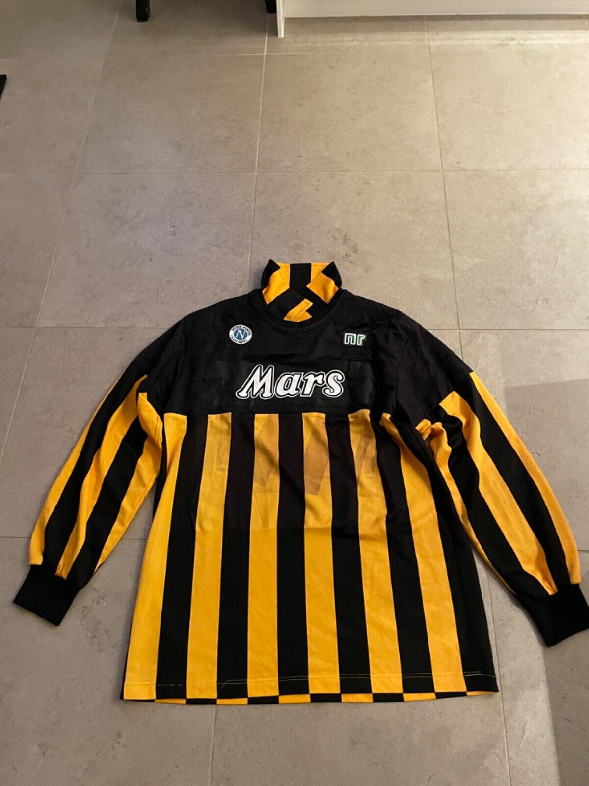 Napoli original Mars goalkeeper football shirt from the 80's Maglia calio