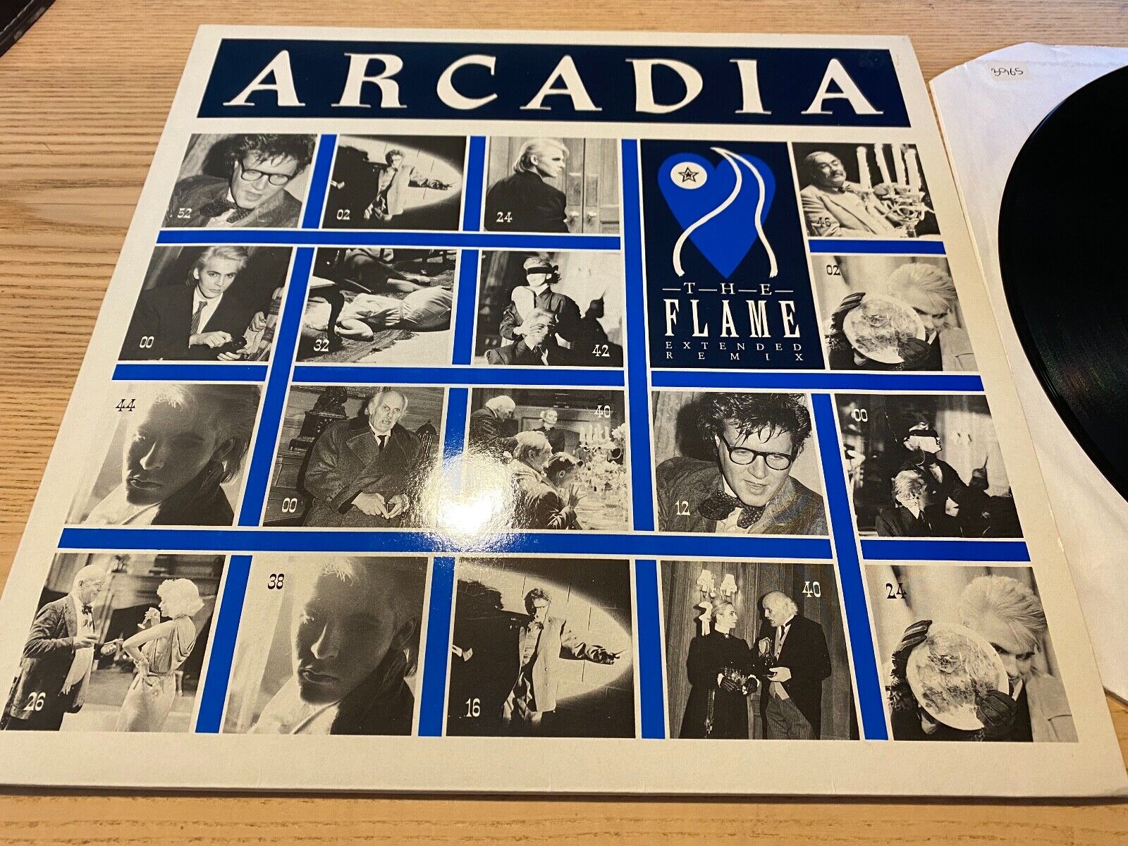 ARCADIA "THE FLAME" EXTENDED MIX 1986 PARLOPHONE RECORDS DUTCH PRESSING RARE SEE