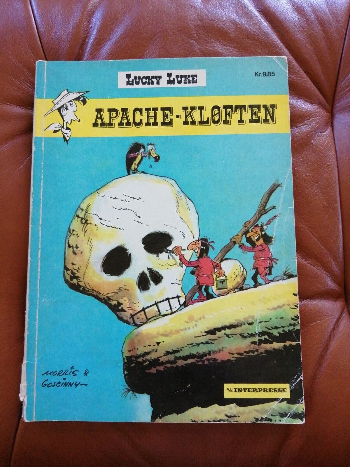 Denmarkcomic book"Lucky Luke" Morris  Goscinny 1972