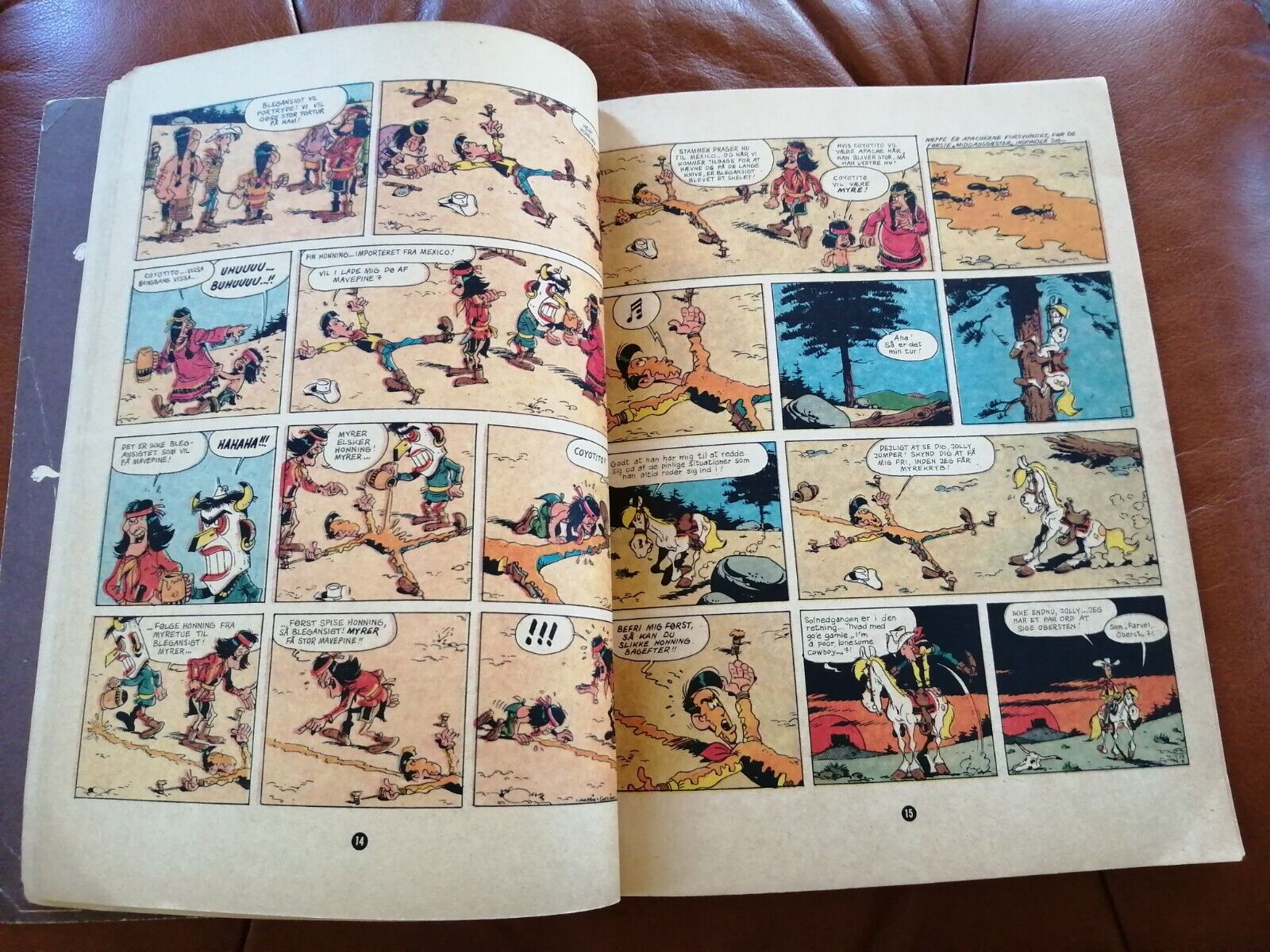 Denmarkcomic book"Lucky Luke" Morris  Goscinny 1972