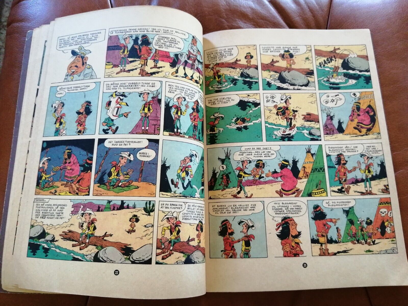 Denmarkcomic book"Lucky Luke" Morris  Goscinny 1972