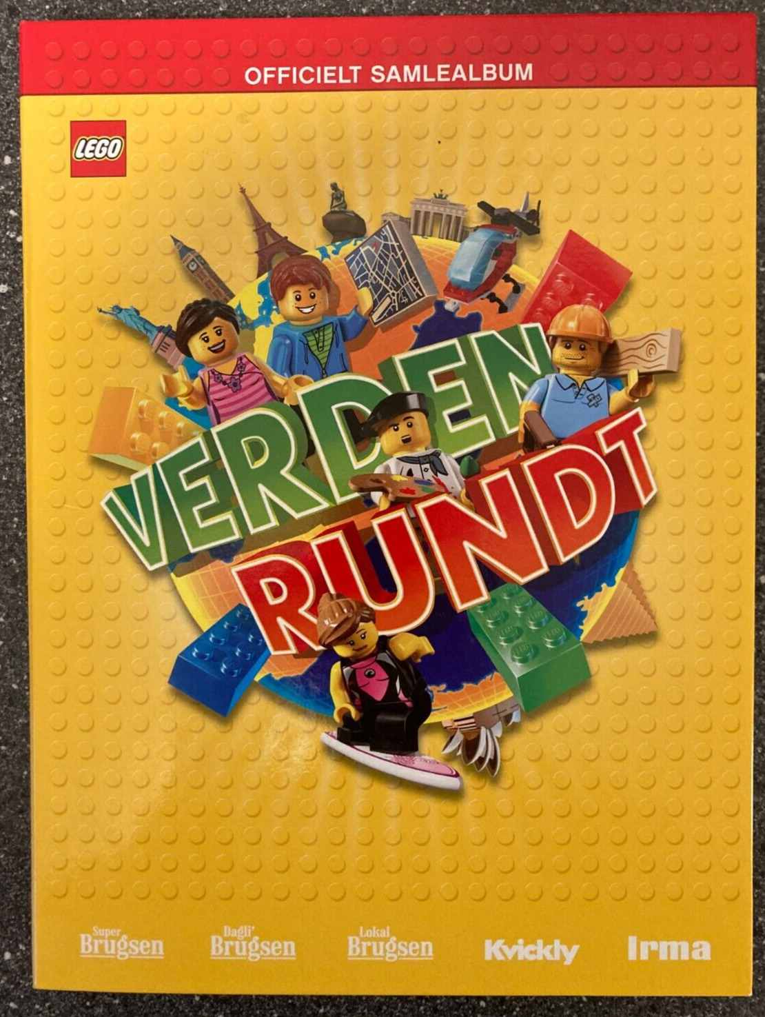 Danish Version Complete Lego "Create The World" Trading Card Album 144 Cards