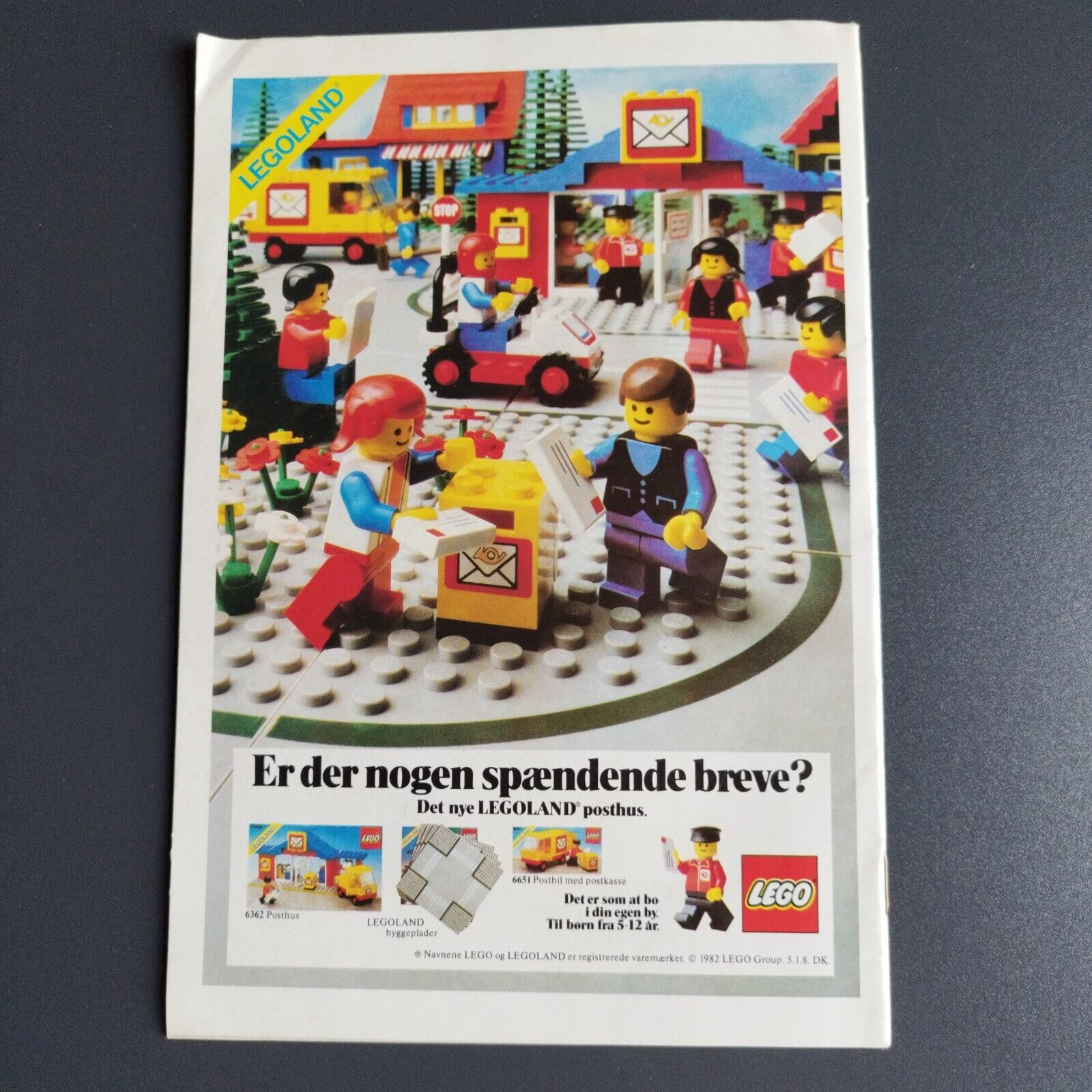 Lego ad in a Danish "Donald Duck" mag. no 3  / 1979