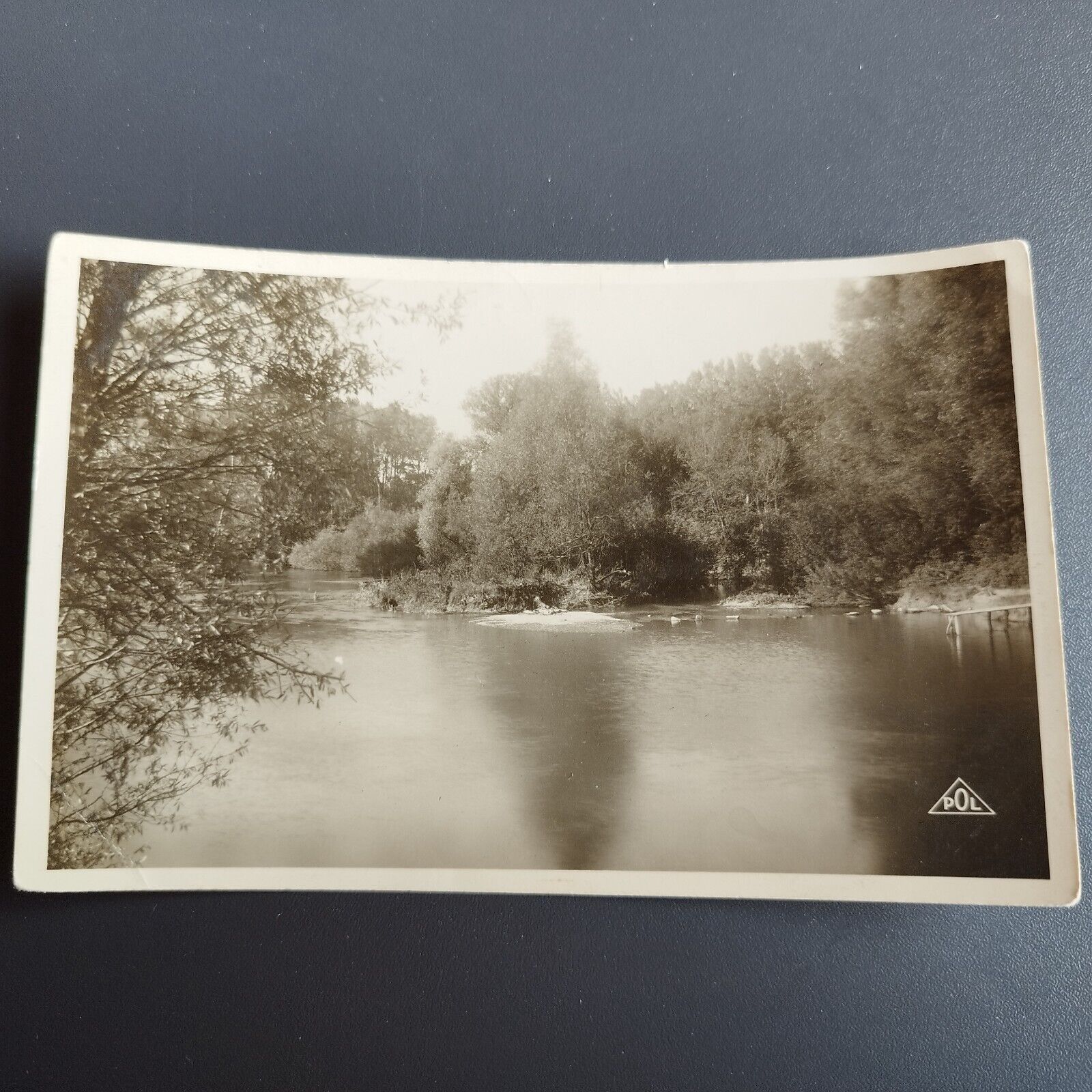 France Asfeld Vue sur l'Aisne prise du pont Ardennes1950