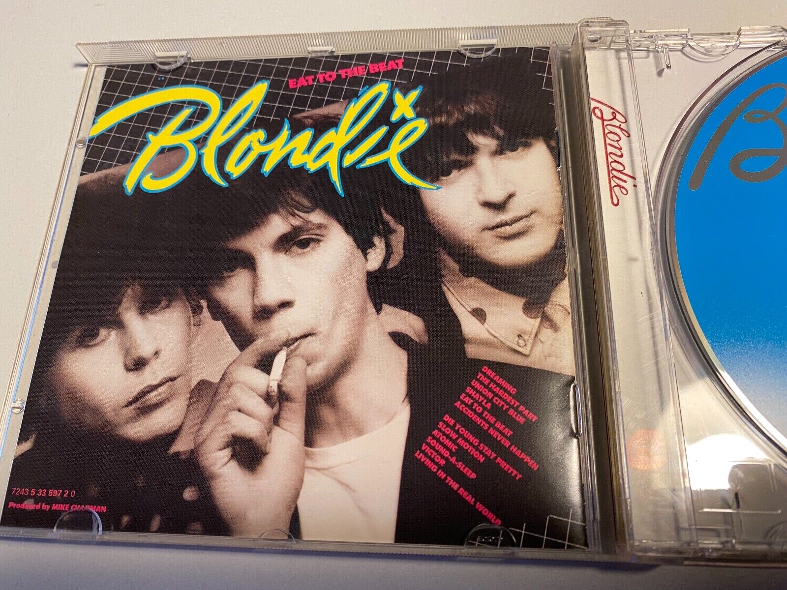 BLONDIE "EAT TO THE BEAT" CD ALBUM + 4 LIVE BONUS TRACKS CAPITOL  CHRYSALIS EU