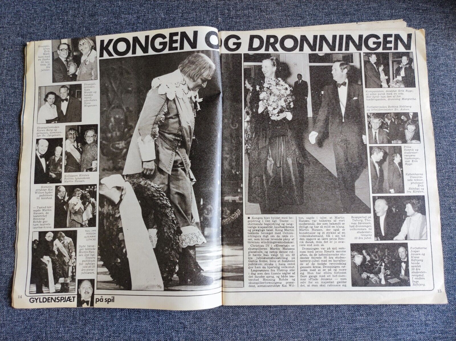 QUEEN MARGRETHE Farah Diba LINDA EVANS 1979 Danish Magazine Billed Bladet BB30