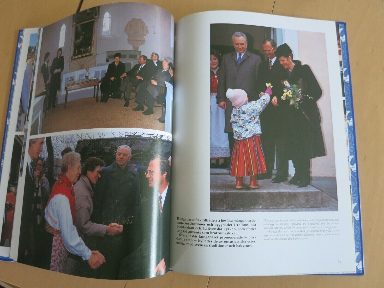 Queen SILVIA King CARL GUSTAF Princess VICTORIA MADELEINE PHILIP ROYAL Bog63