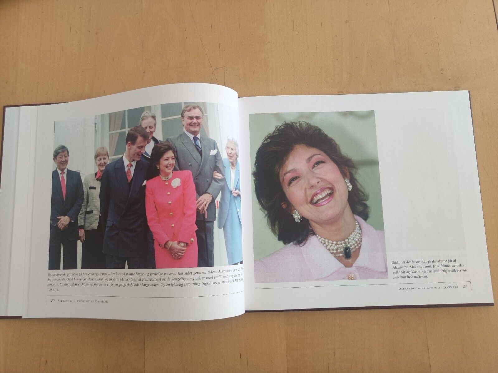 ROYAL Danish Book Princess ALEXANDRA Prince JOACHIM of Denmark Bog7