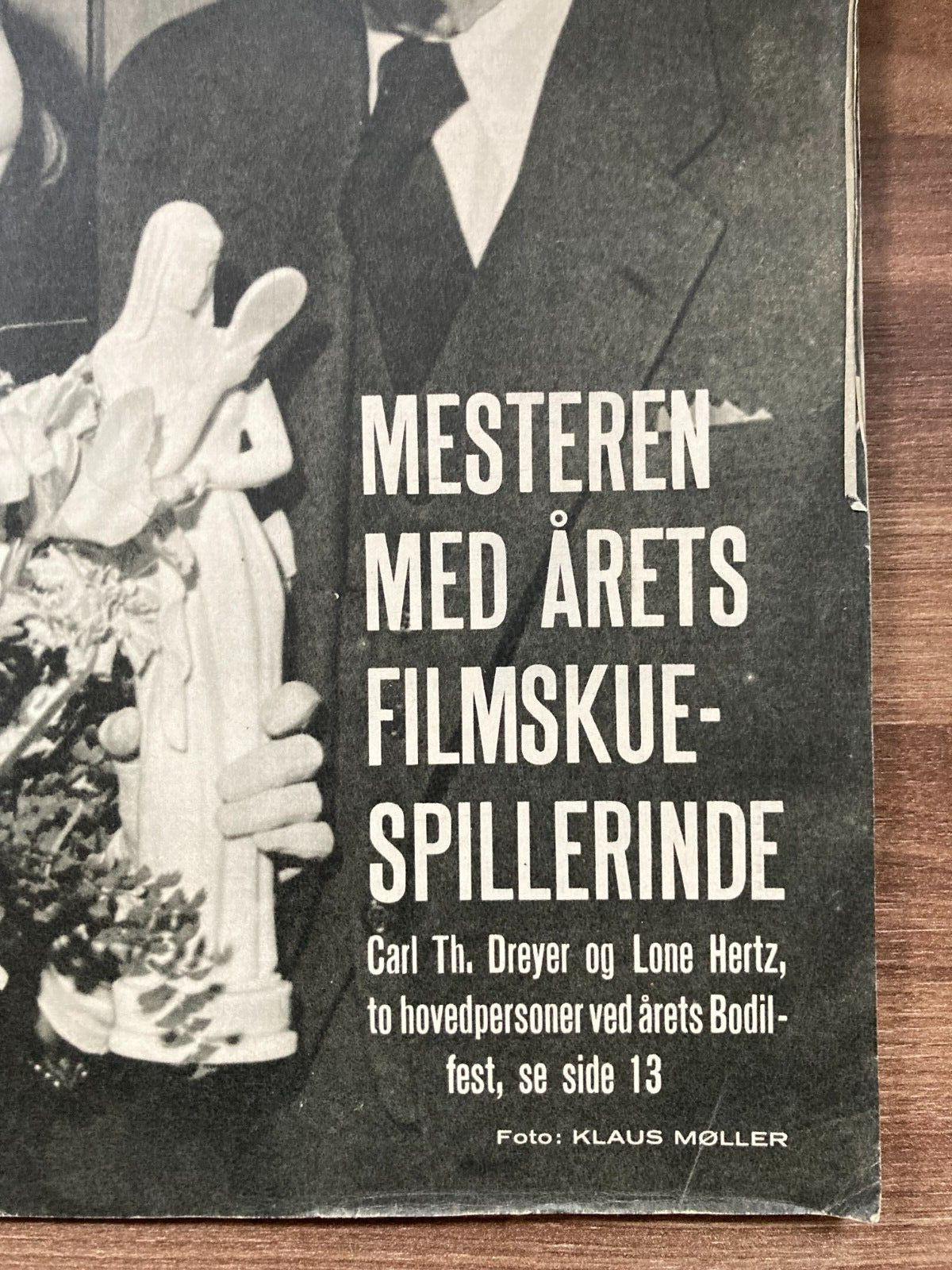 Carl Th Dreyer Lone Hertz Bodil-Party Complete Danish Magazine 1965 Se og Hør