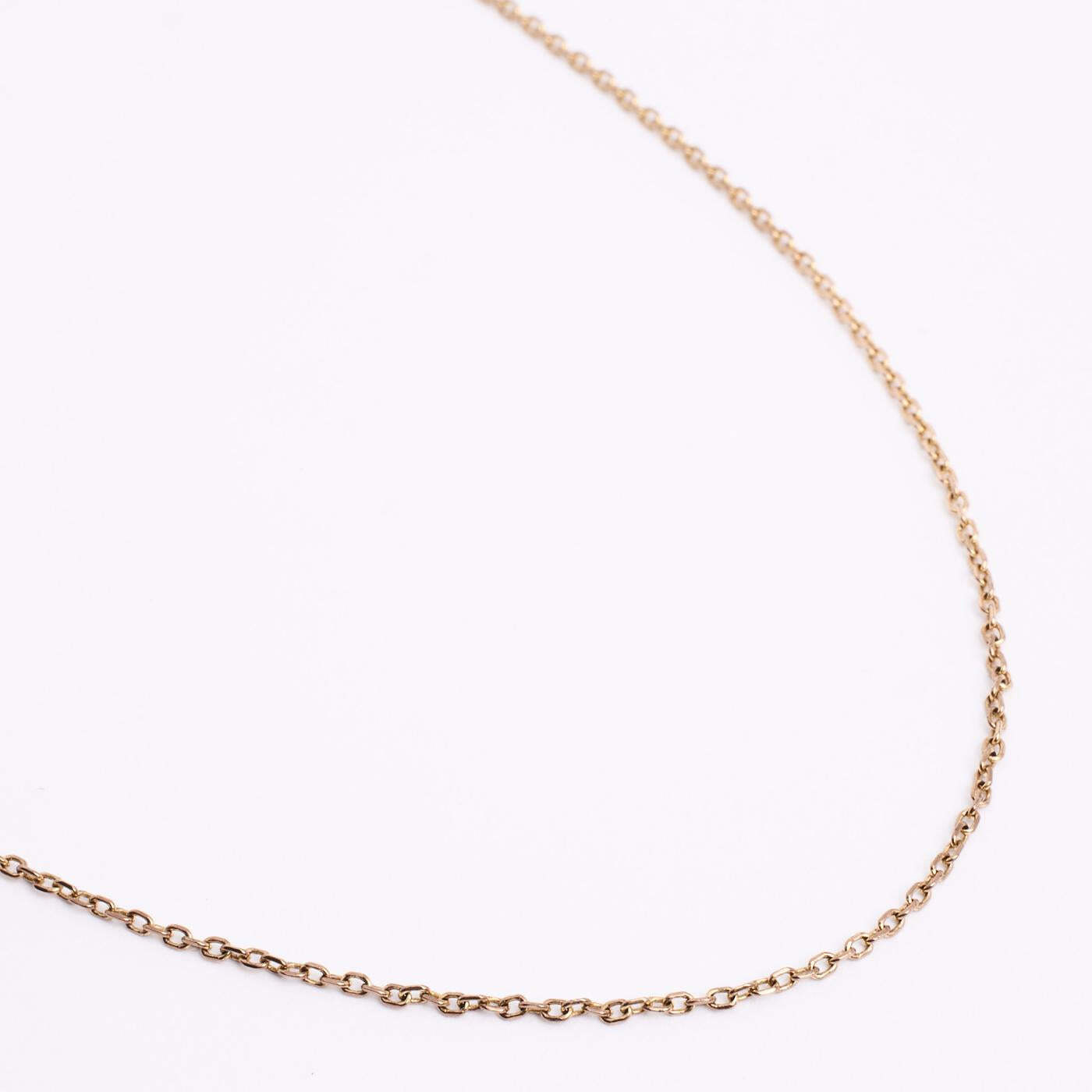 Anchor chain Necklace in 8K Gold 1772 inches | Vintage Solid Gold