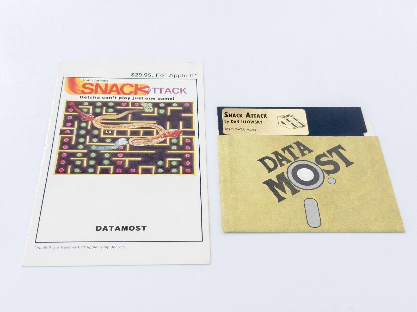 Snack Attack - Datamost - 1981 / Apple II