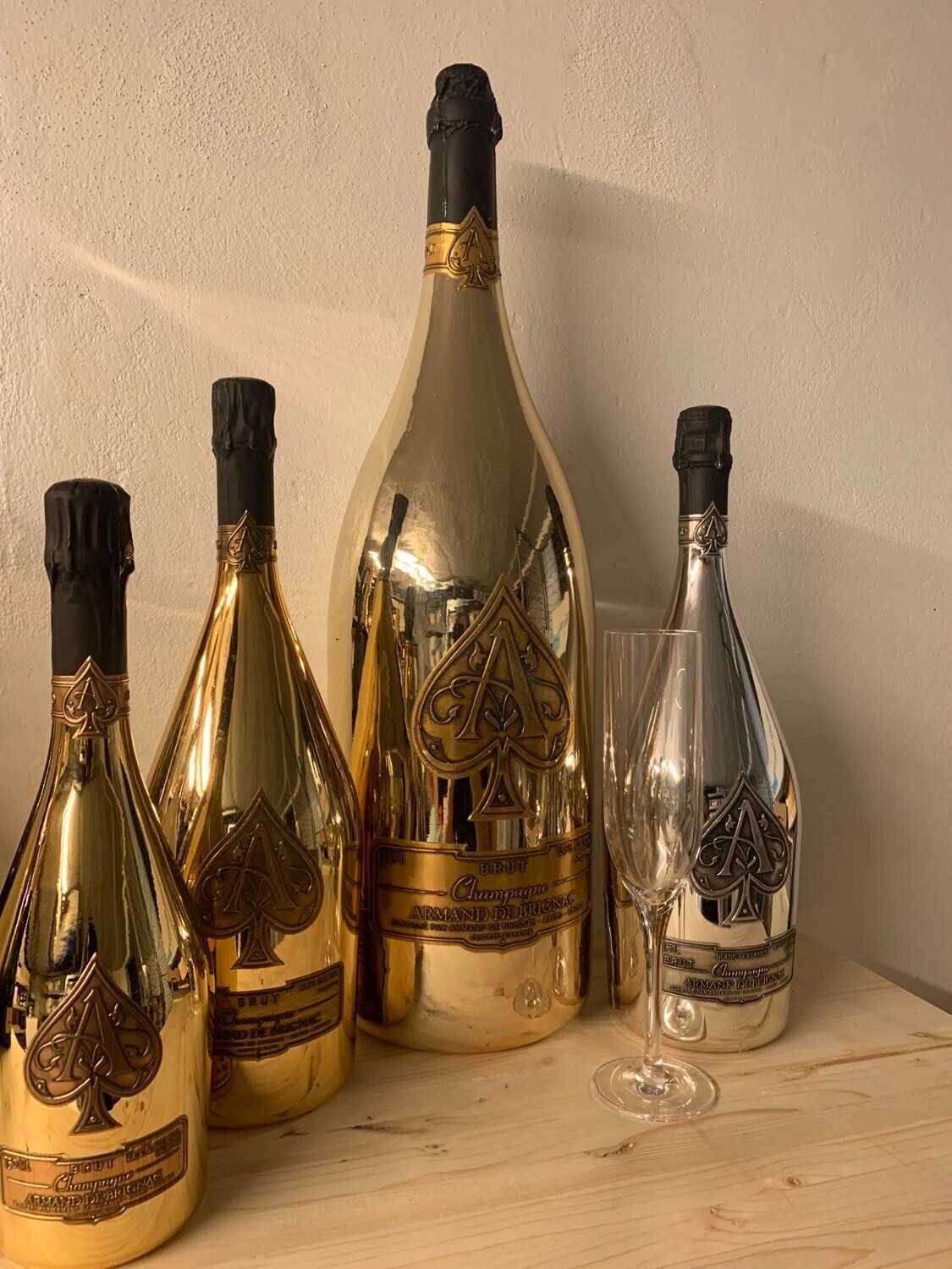 Ace of Spades dummy champagne bottle double magnum 6 L