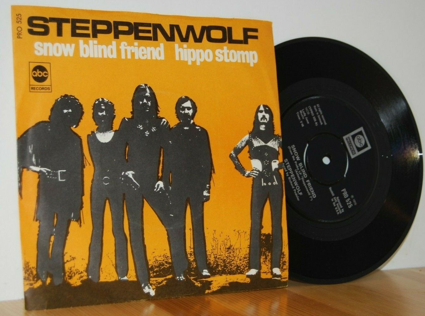 STEPPENWOLF Snow Blind Friend NCB PS Picture Sleeve 7'' 45 vinyl