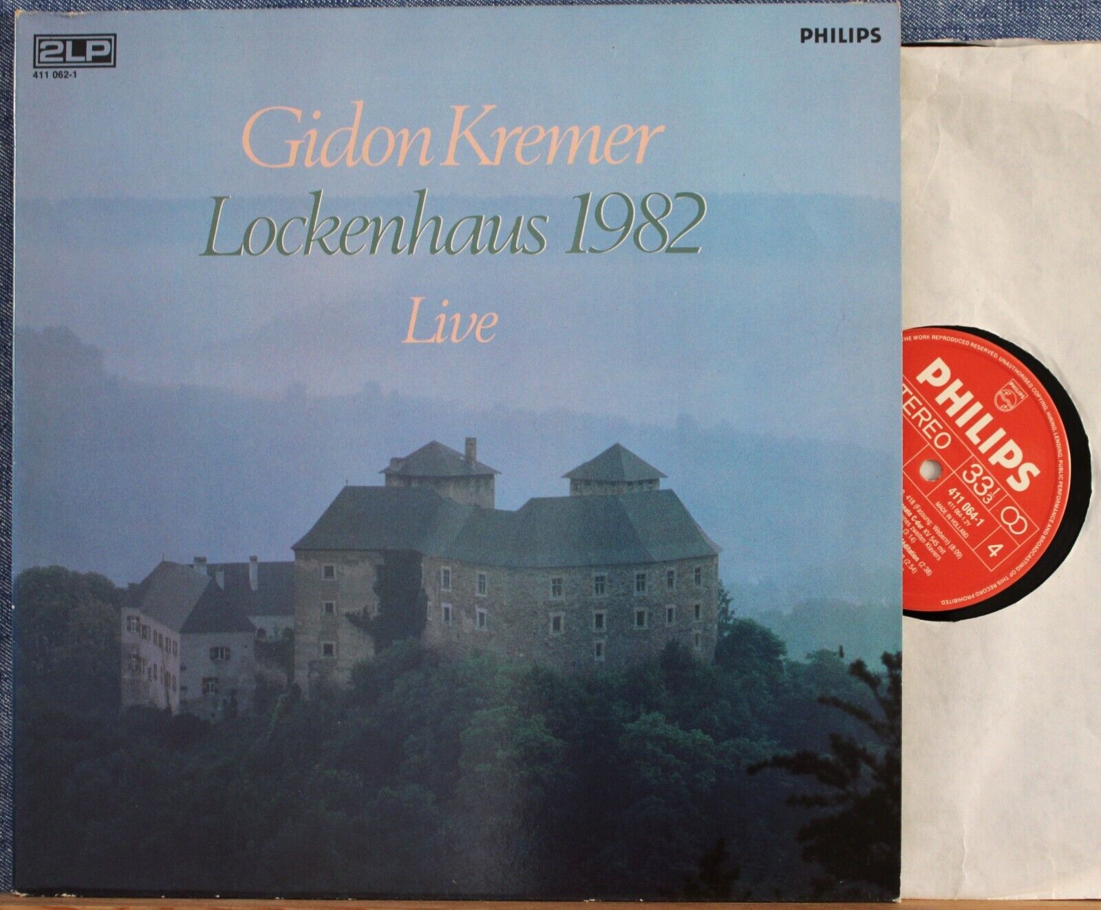 Kremer; Hagen SQ; Maisky; Kaskashian; etc Lockenhaus 1982 Philips 411 062 (2)