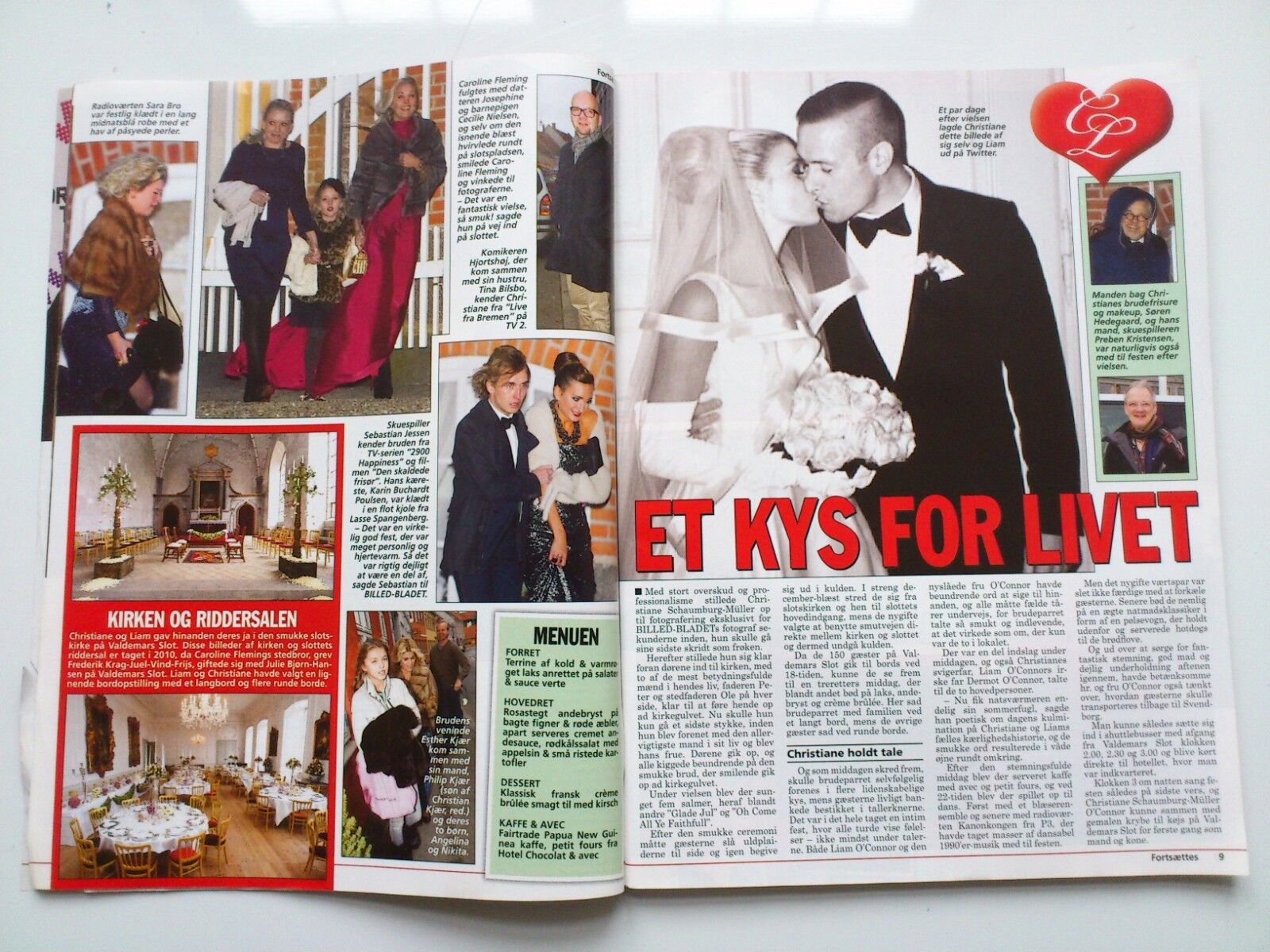 Danish magazine "Billed Bladet" Nr1/2013British/Danish/Swedish Royals /Stars