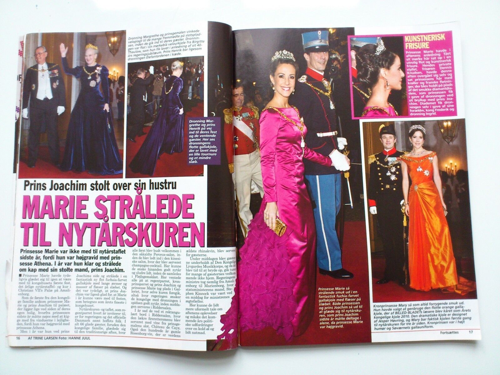 Danish magazine "Billed Bladet" Nr1/2013British/Danish/Swedish Royals /Stars