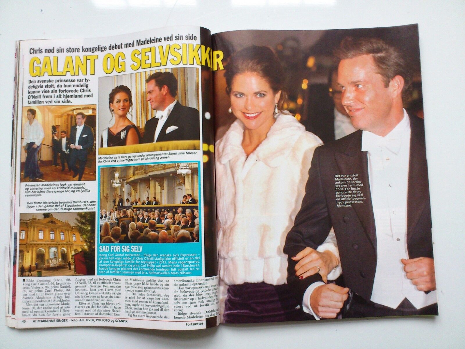 Danish magazine "Billed Bladet" Nr1/2013British/Danish/Swedish Royals /Stars